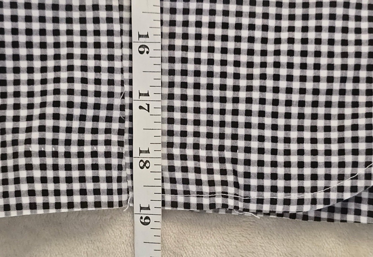 Breakin Loose Blazer Women’s 7/8 Black Gingham Puff Sleeve Western Prairie Y2K