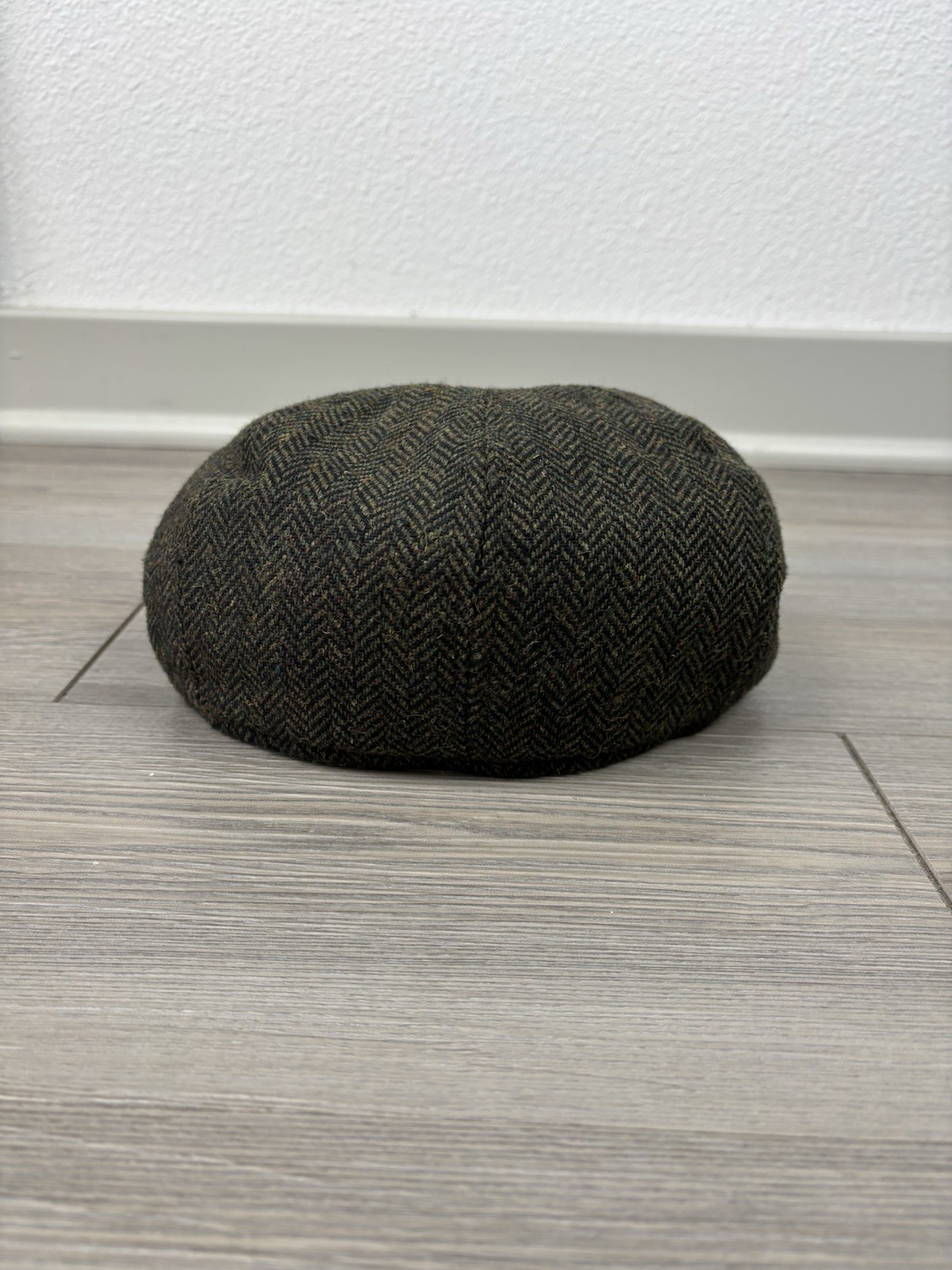 The Quiet Man Cap Collection Size Small Green Wool Blend