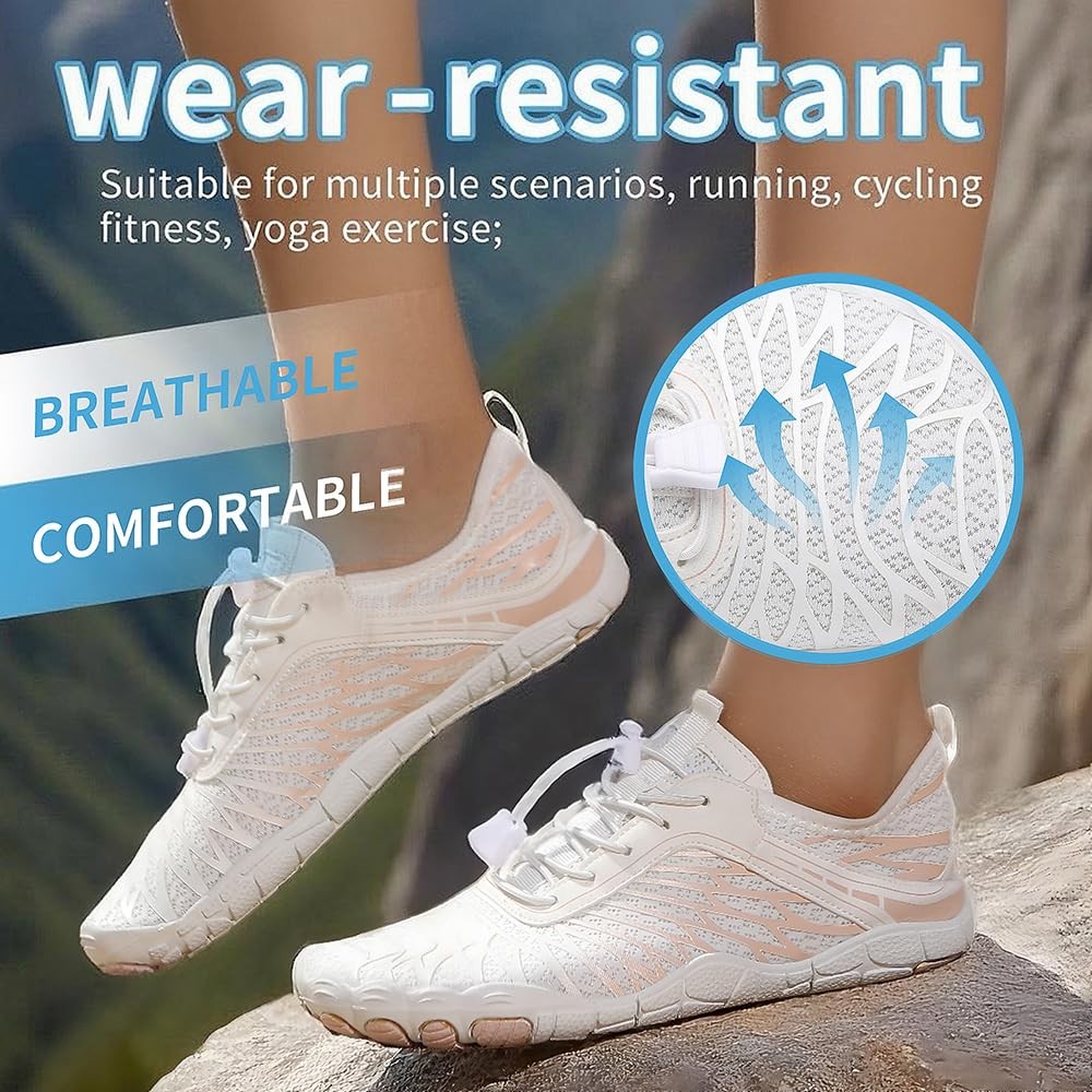 Grounded Barefoot Footwear for Women Men Neuropathy, Hike Barefoot Shoes Wome…