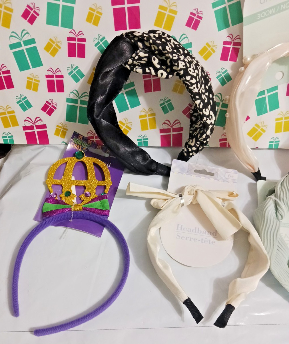 Hair Supplies accessories fashion headband, barrettes, scrunchies, claw clips +