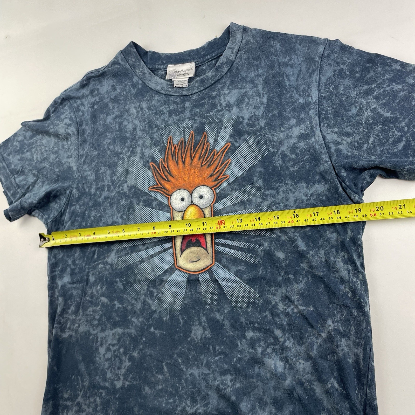Disney The Muppets Shirt Mens M-S Beaker Henson Tie Dye VTG Y2K CLEAN