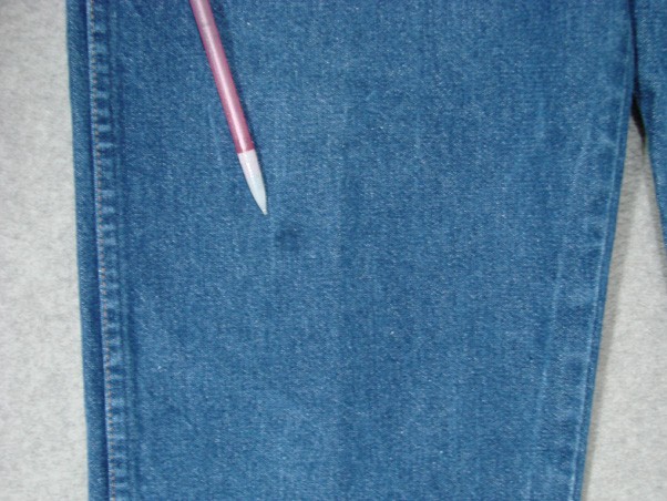 TD11408 USA **WRANGLER** 13MWZ STRAIGHT LEG JEANS 38×36 (msr 37″x31″)