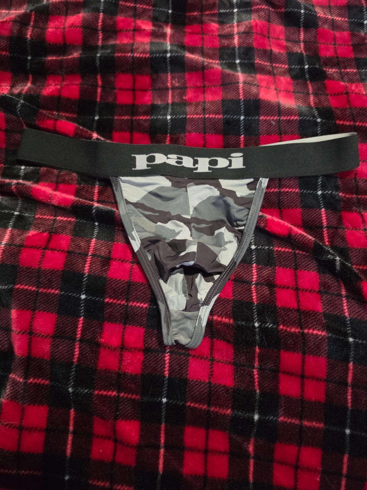 Papi Nylon Thong Size Large