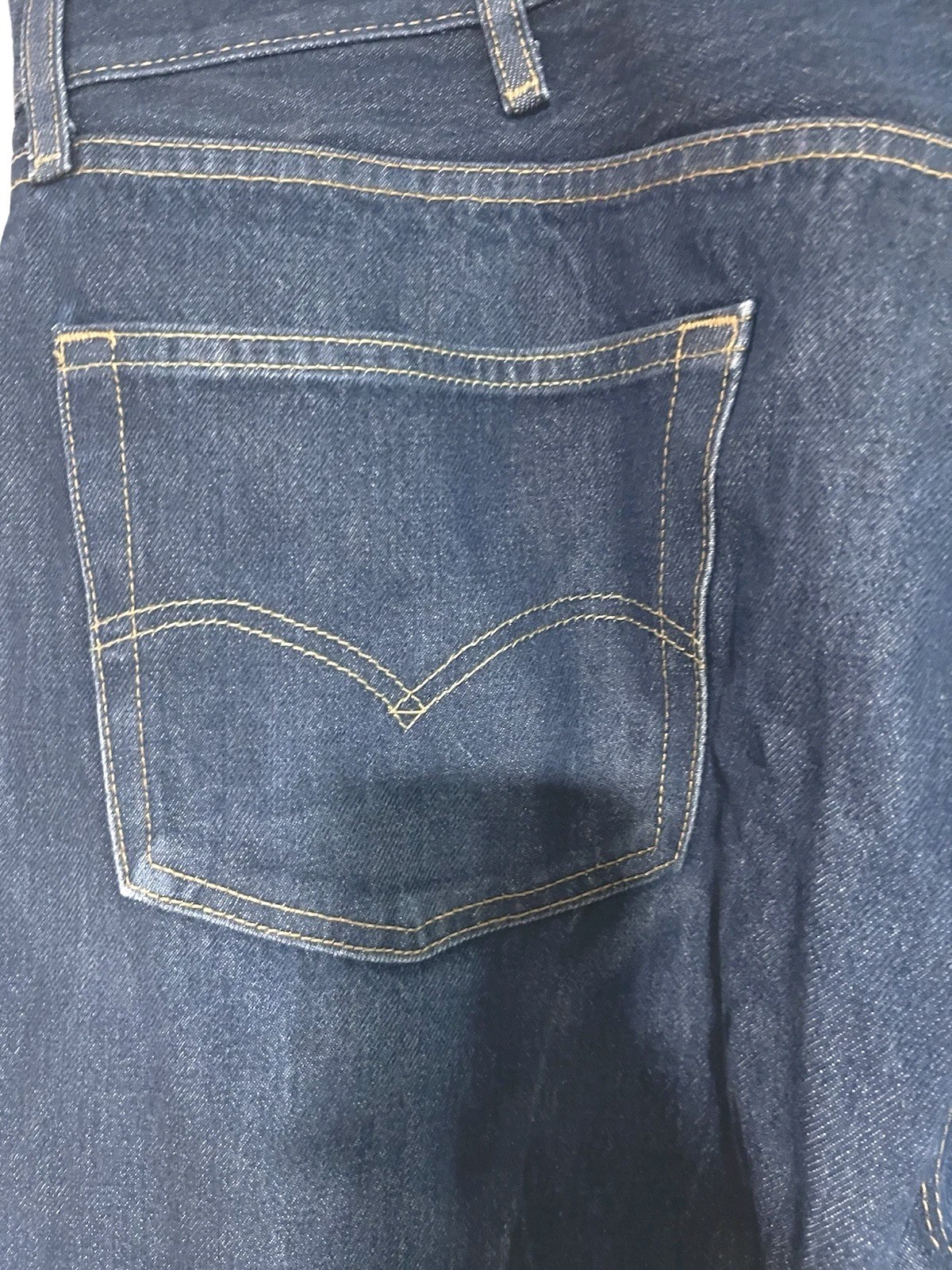 Levi’s 501 Jeans Blue Button Fly Shrink To Fit Men 42×30