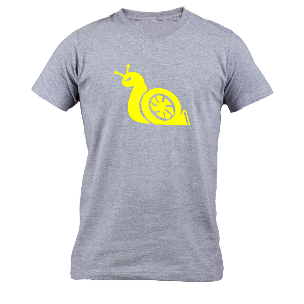 The Turbo Snail Funny Humor Racing Speed Racer Mens T-shirt JDM Ricer Rocket Tee