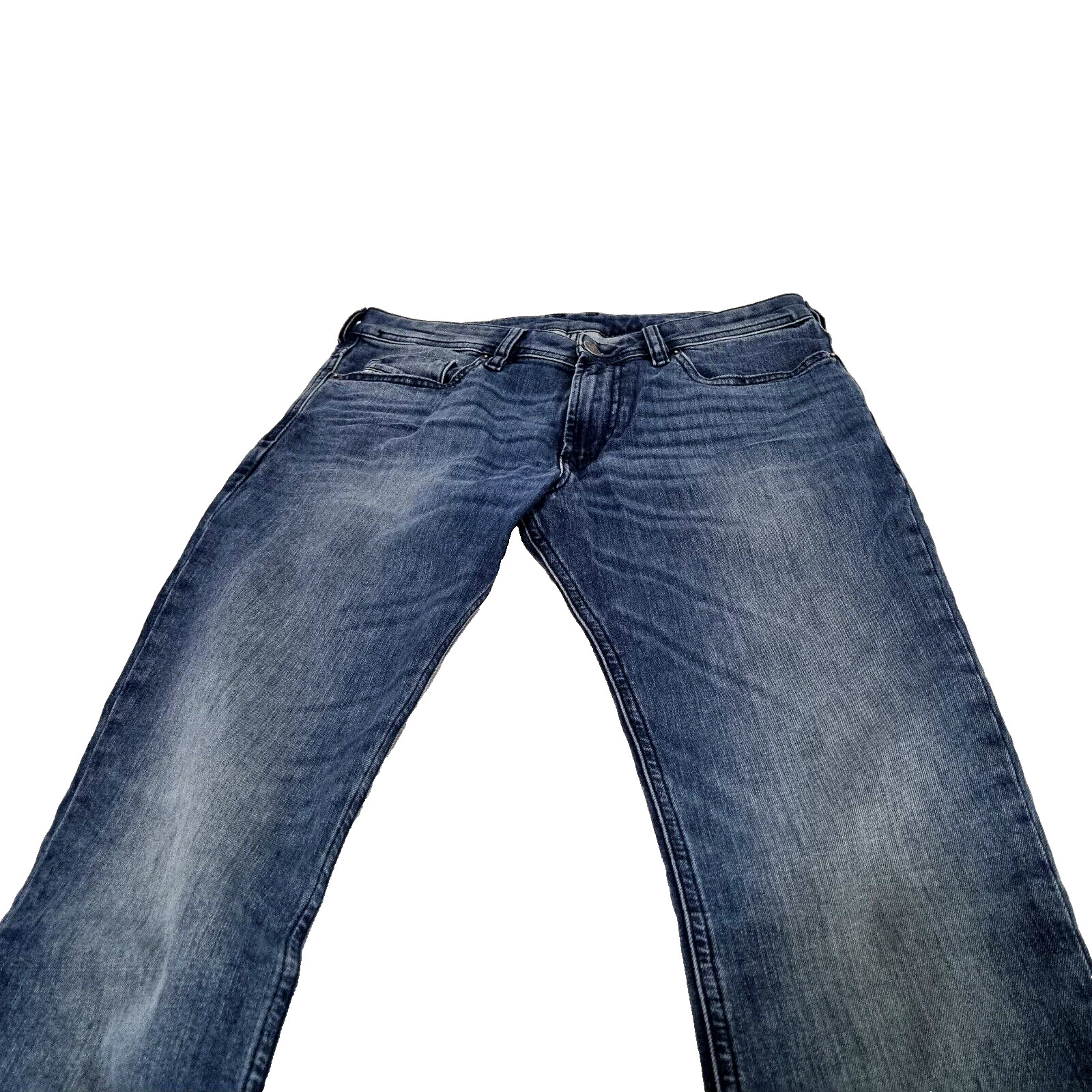 Diesel Men Jeans Sleenker 1979 Blue Denim Mid Rise Slim Leg Size 29 L30