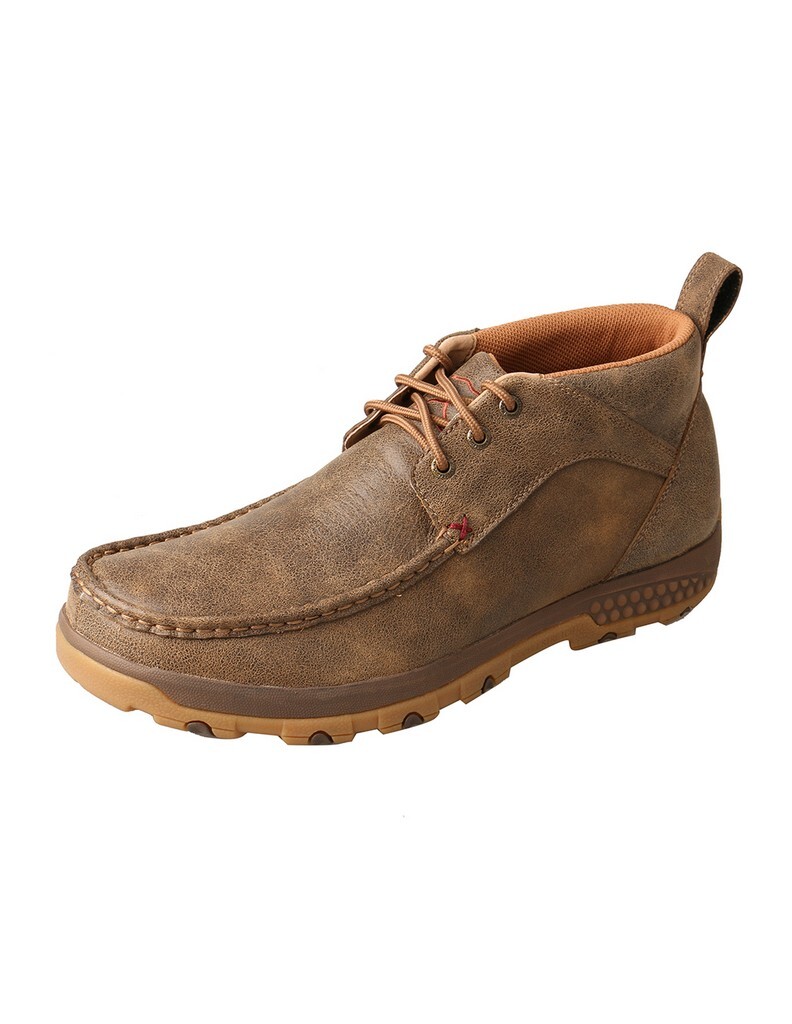 Twisted X Casual Shoes Mens Driving Moc Leather Lace Up Bomber MXC0001
