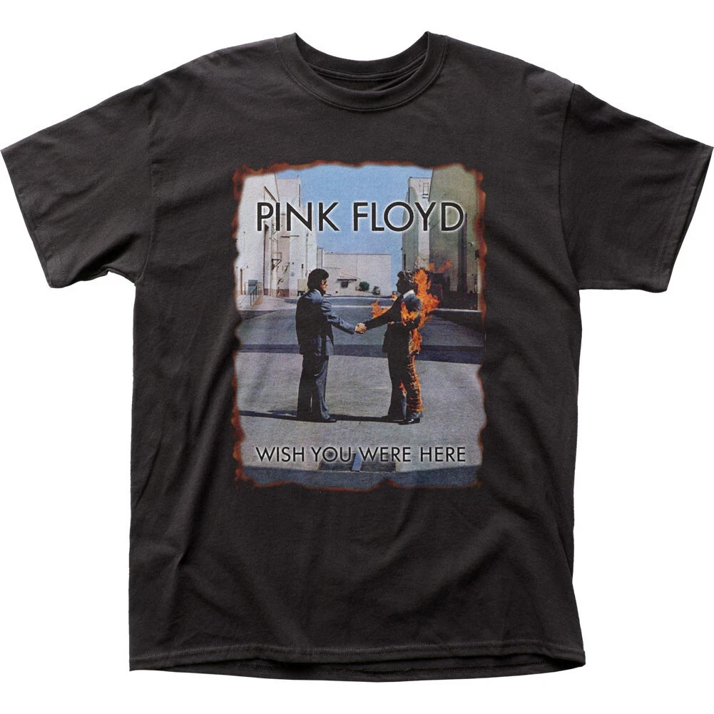 Pink Floyd Wish You Were Here T Shirt Mens Rock and Roll Classic Tee New