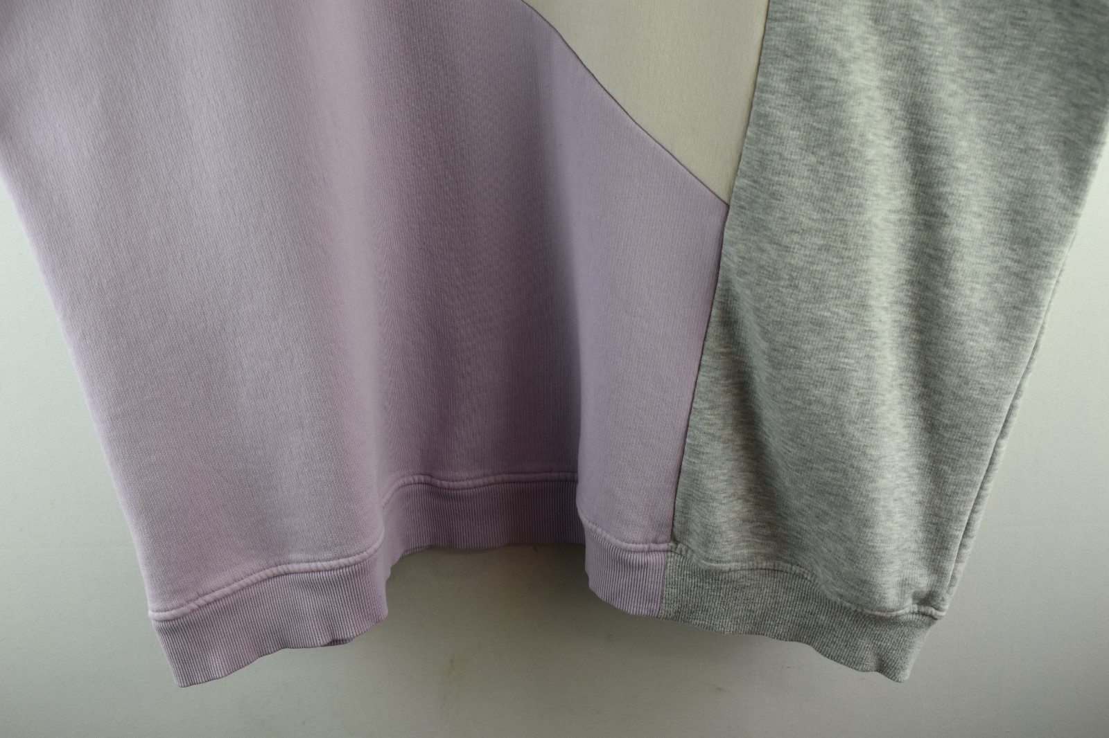 The Couture Club Mens Patchwork Oversized Sweatshirt Jumper Cotton Size M