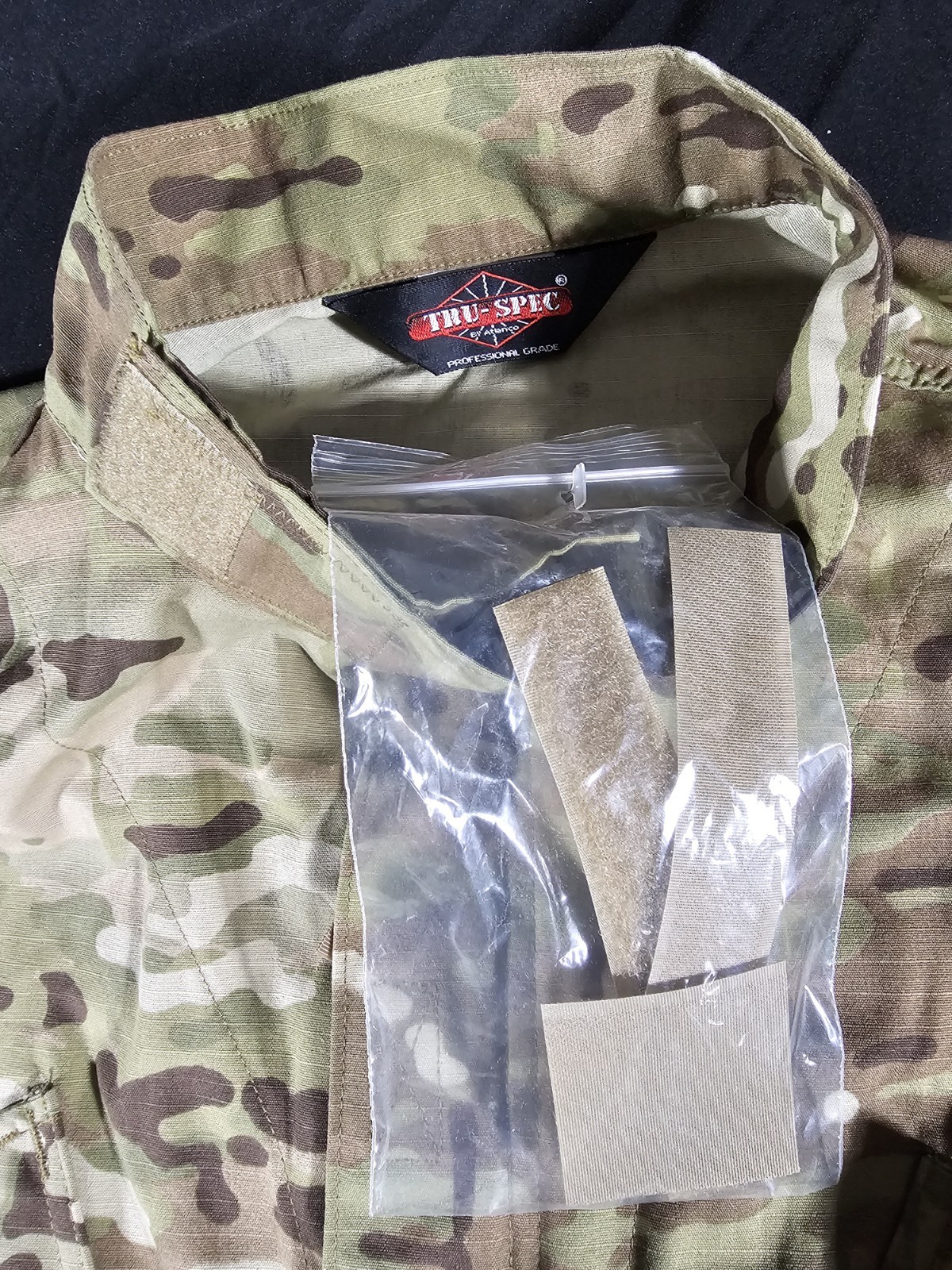 Tru-Spec Mens Multicam Camouflage Tactical Response Uniform Shirt Large Long