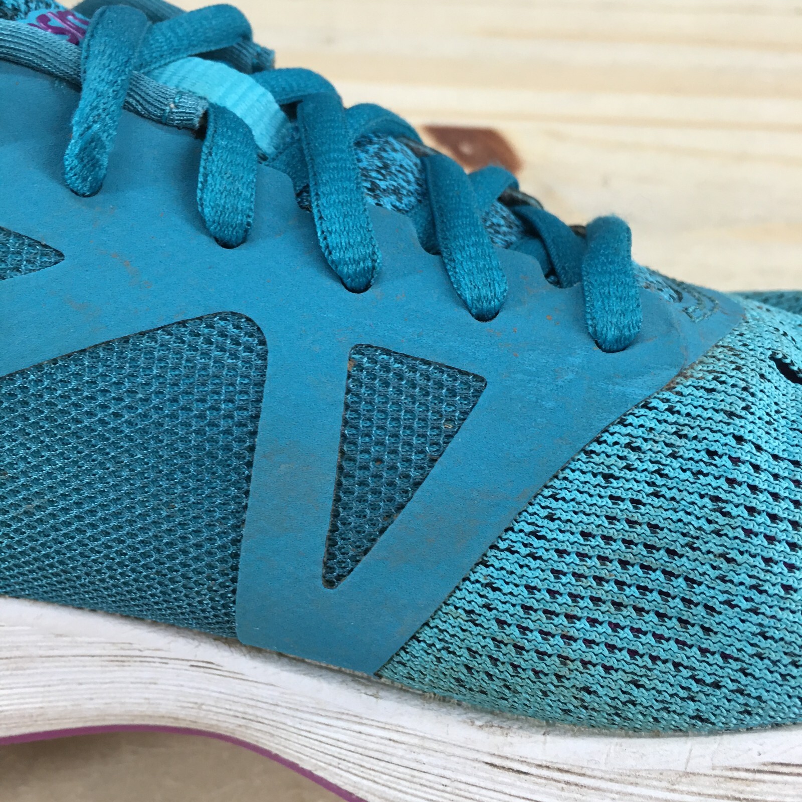 Asics Shoes Womens 9 Road Hawk Ff Running Sneakers Blue Lace Up Low Top T7D7N