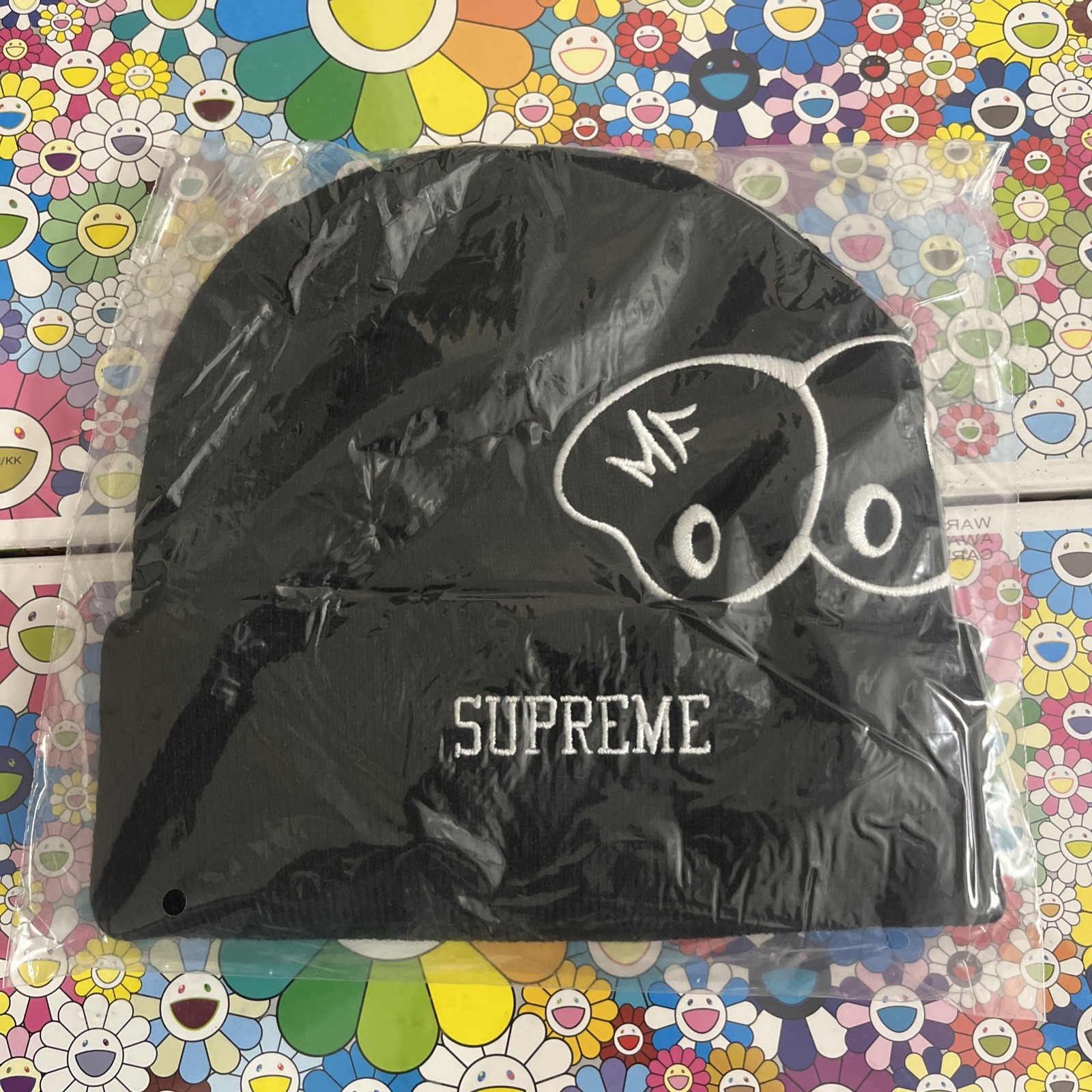 NEW Supreme MF Doom Beanie Black FW23BN74 One Size