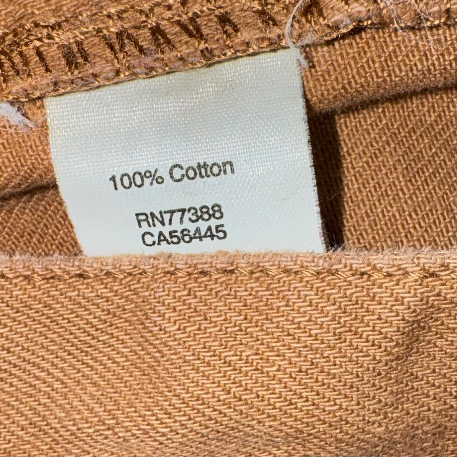 J.Crew The Sutton 5-Pocket Pants Mens Straight Leg Brown 34×30 EXCELLENT