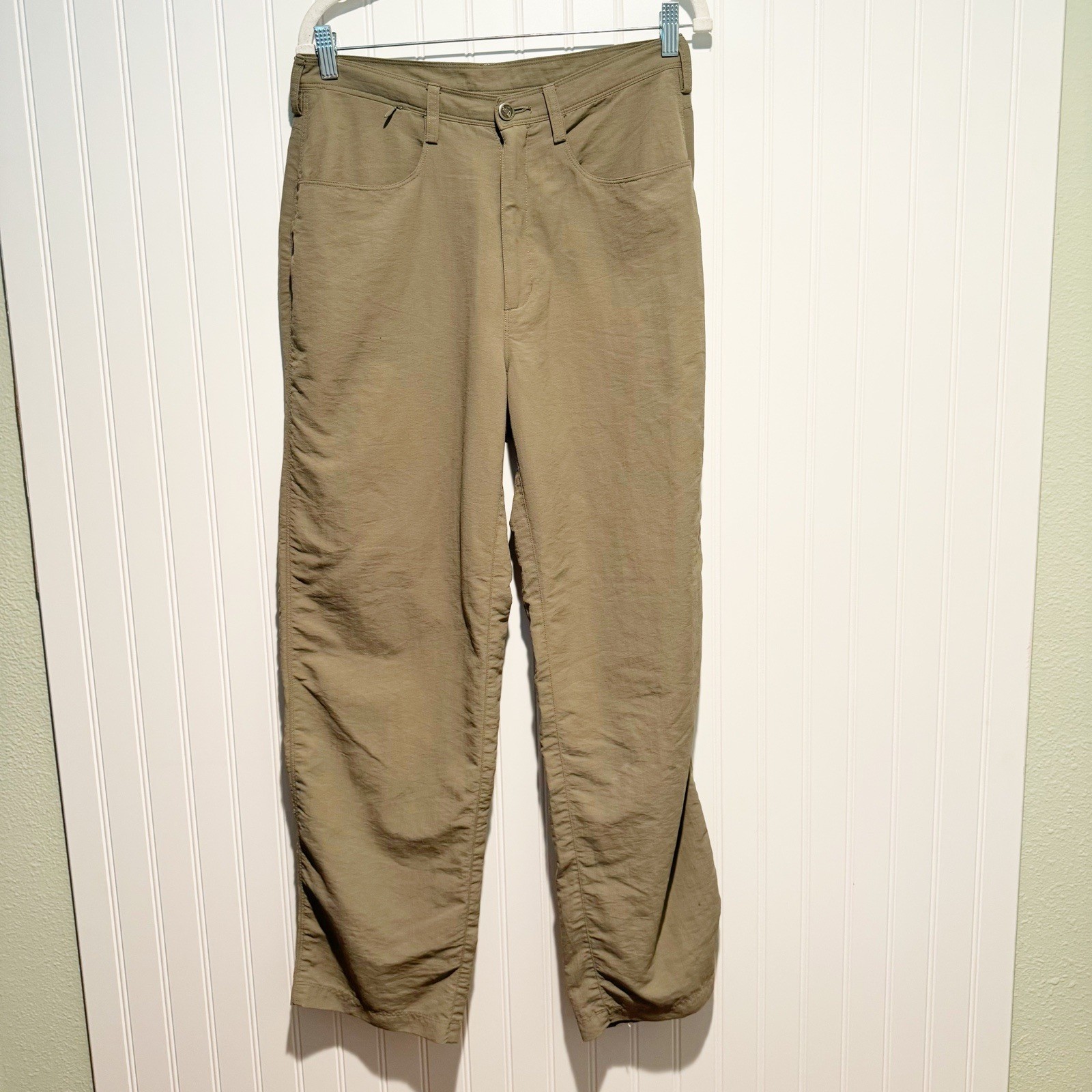 The North Face Tan Nylon Hiking Pants Size 12