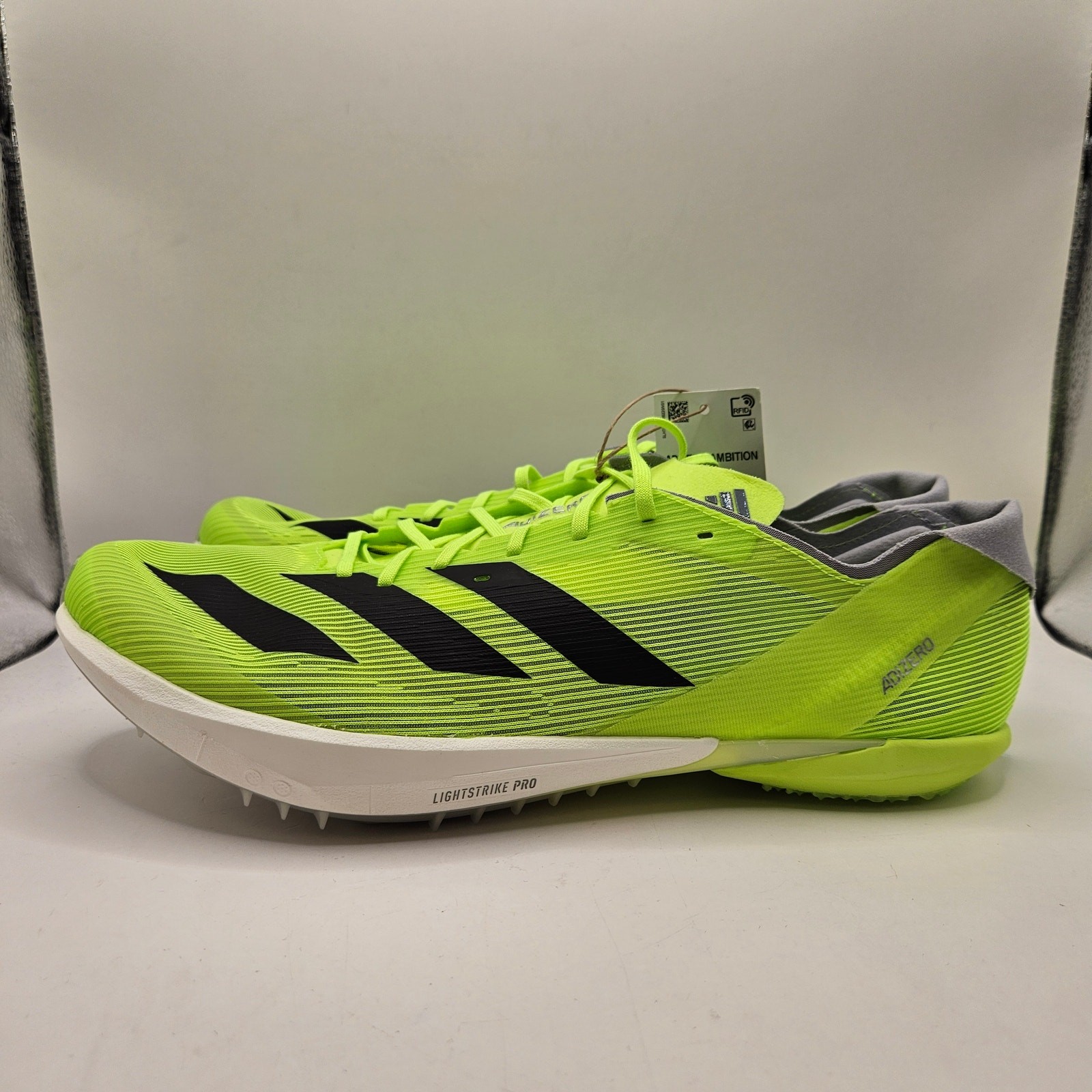 ADIDAS MEN’S 13.5 AMBITION LUCID LEMON RUNNING TRACK & FIELD IH5798 NWOB