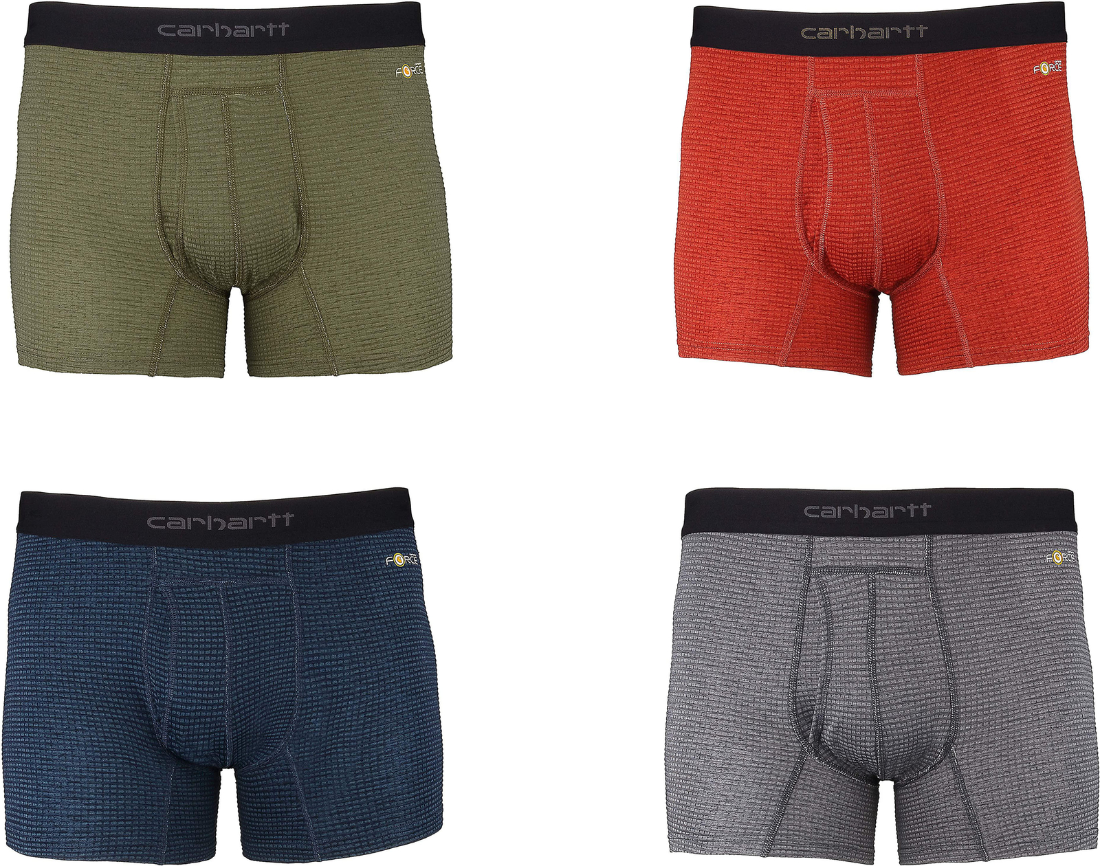 Carhartt Men’s Base Force 5″ Tech Boxer Brief Underwear