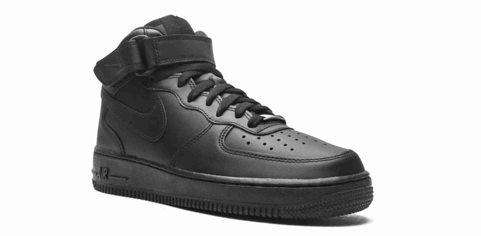 Nike CW2289-001 Air Force 1 Mid ’07 ‘Triple Black’ Ship Now