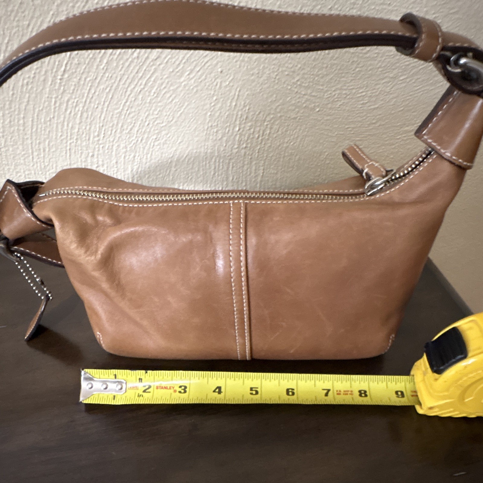 Vintage Coach 9564 Legacy Demi Hobo Camel Leather Y2K Shoulder Bag