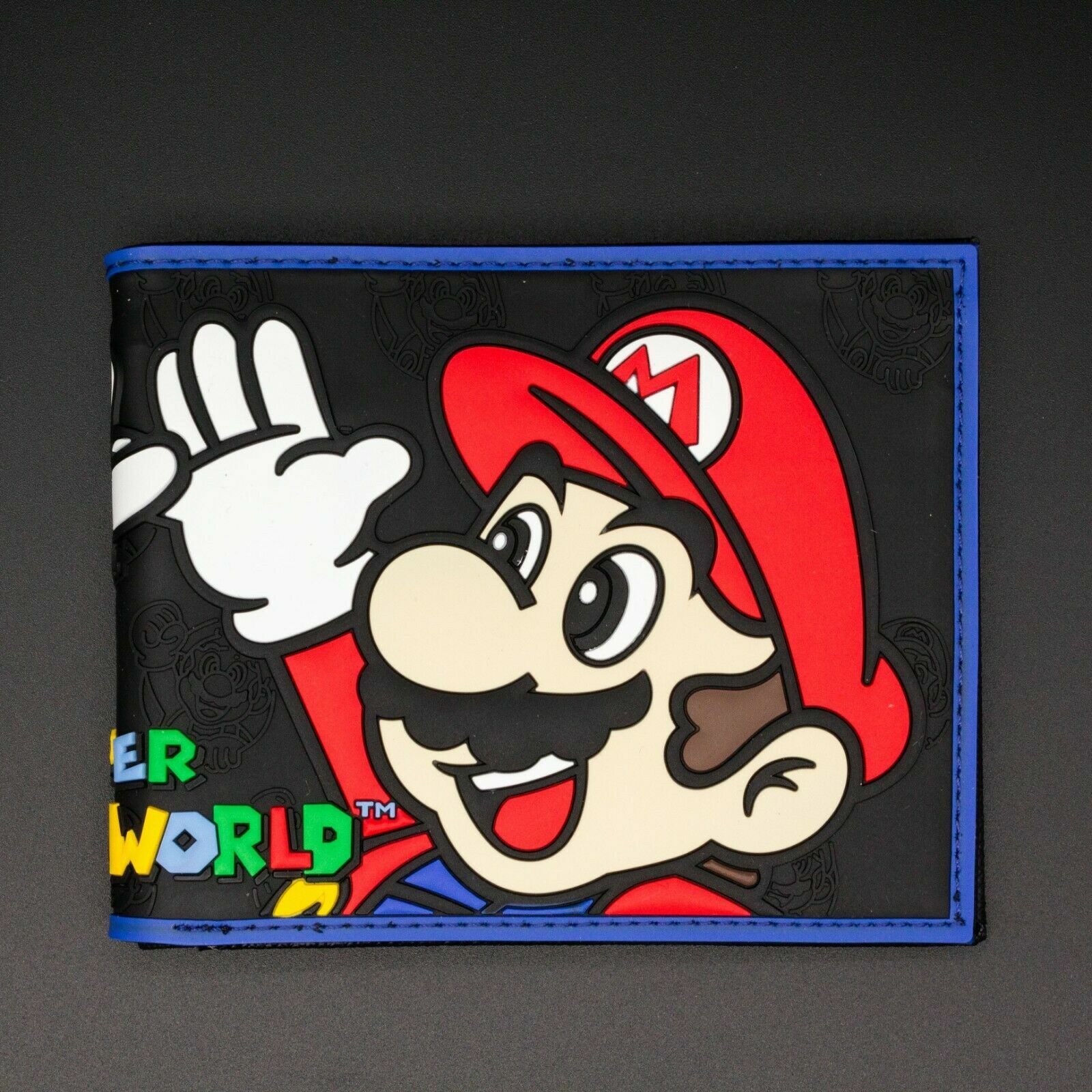 Cute Super Mario Bros Purse Short Bifold Fashion Leather Wallet S2