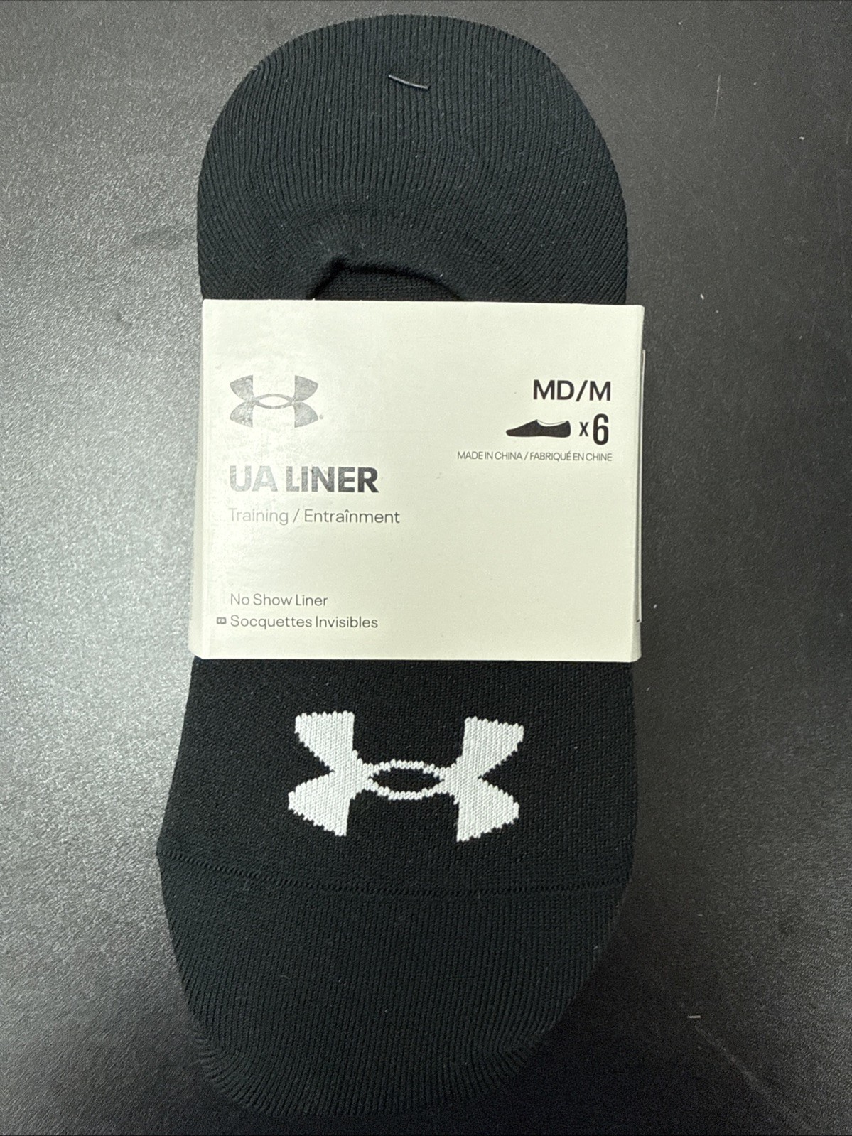 Under Armour Women’s UA Breathable Liner No Slip No Show Socks, 6 Pairs
