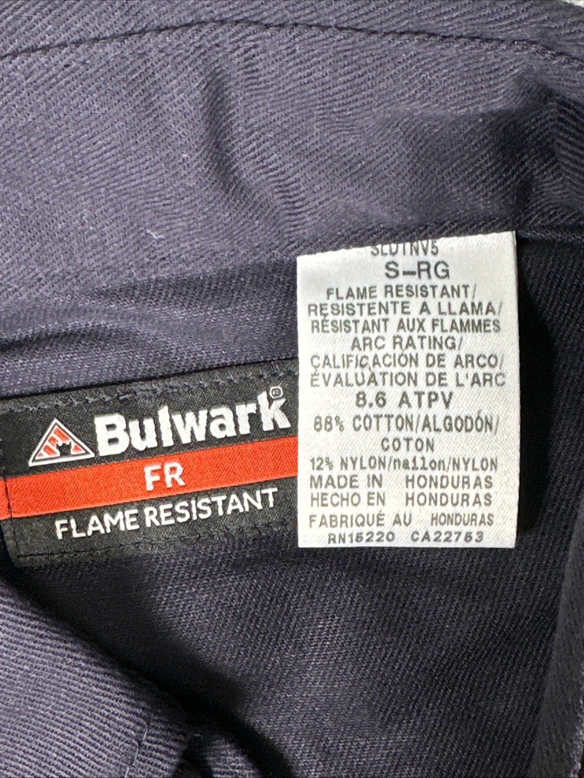 Mens Bulwark FR Cat2 2112 Flame Resistant Hi Vis Reflective Work Shirt S-RG