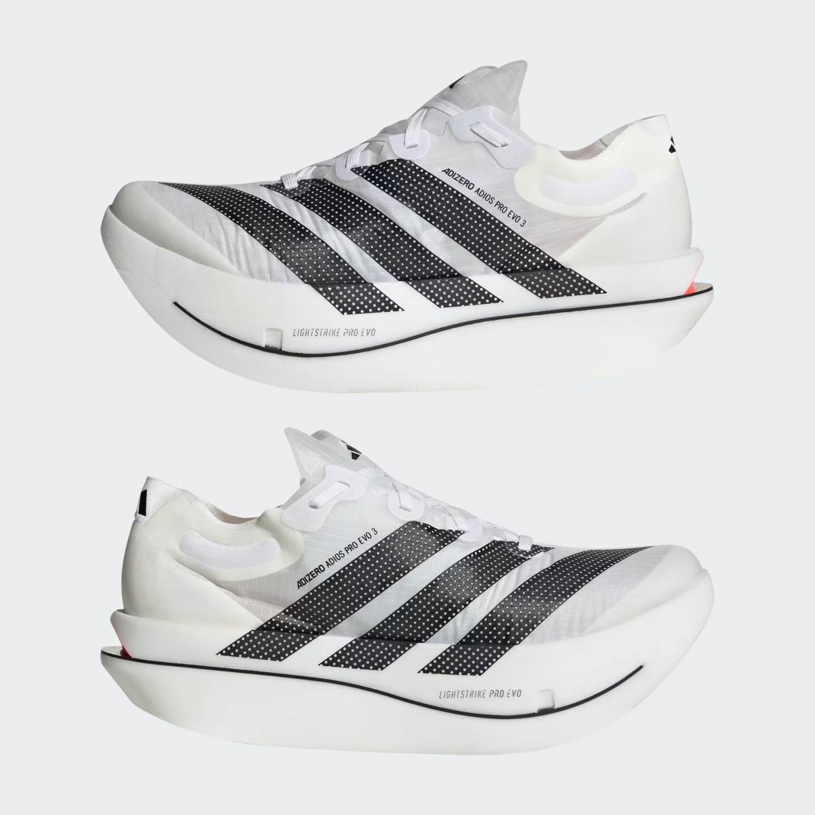 adidas Adizero Adios Pro Evo 3 White Black – 47 1/3 EU