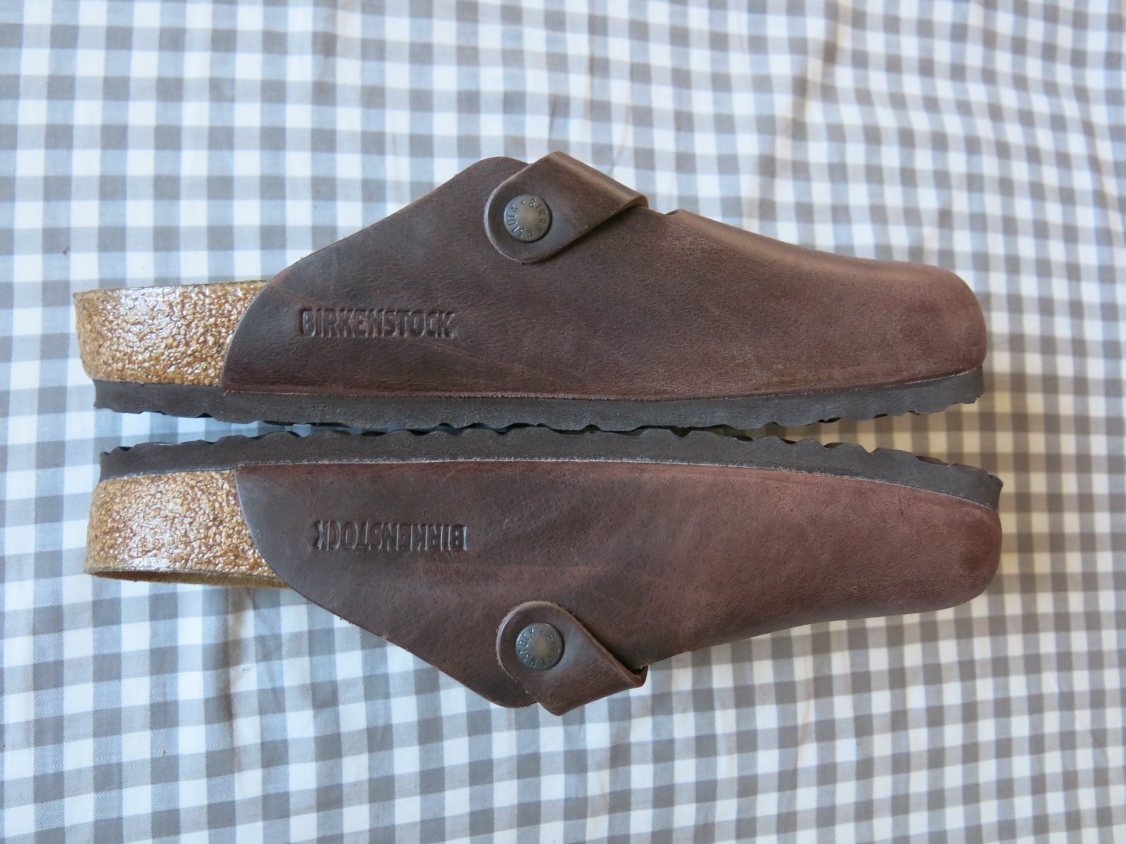 Birkenstock Boston Oiled Leather clogs Habana EU 40 US women 9-9.5 regular/wide