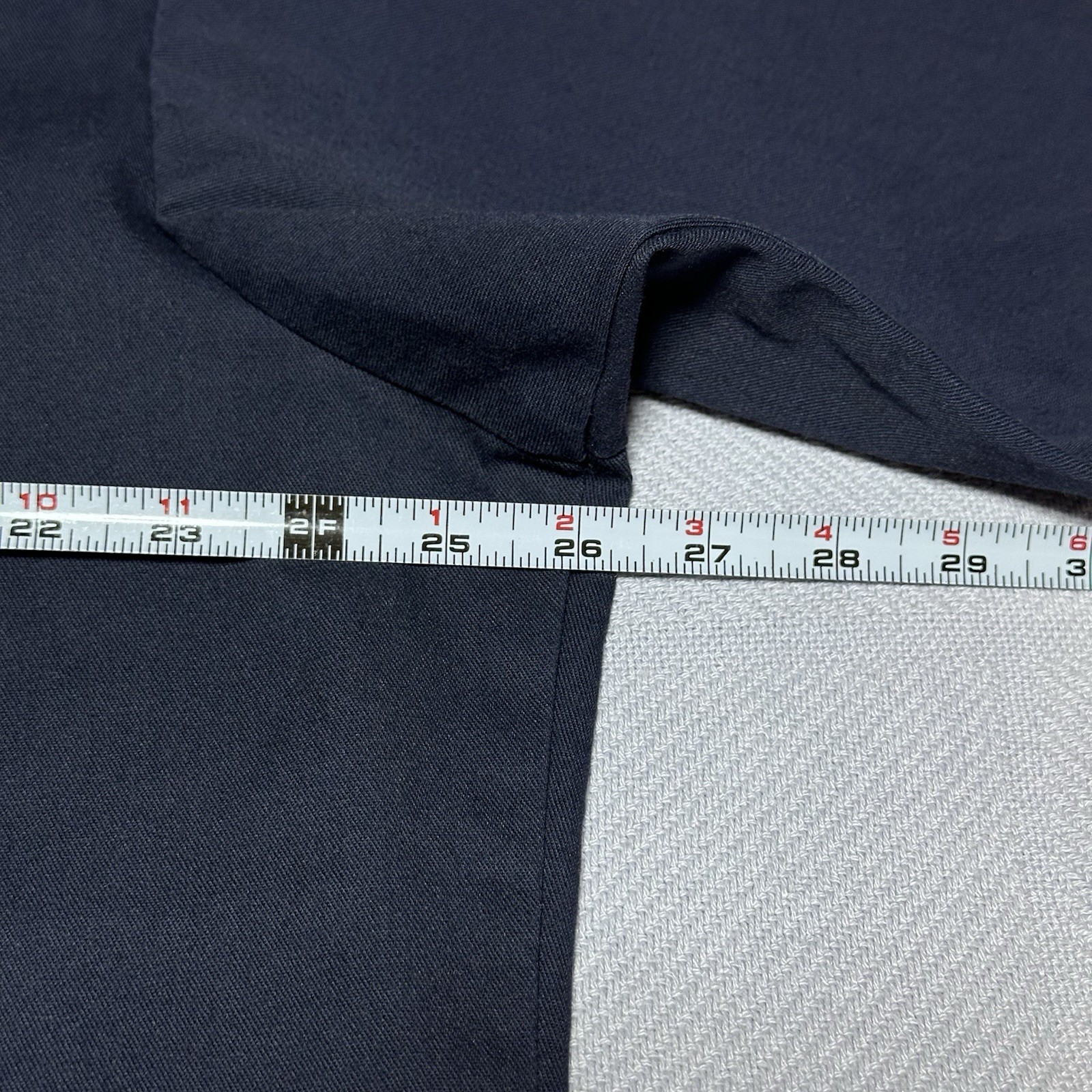 Vintage Ben Davis Half Zip Navy Dual Pocket Shirt Men’s Size XL Talon Zipper
