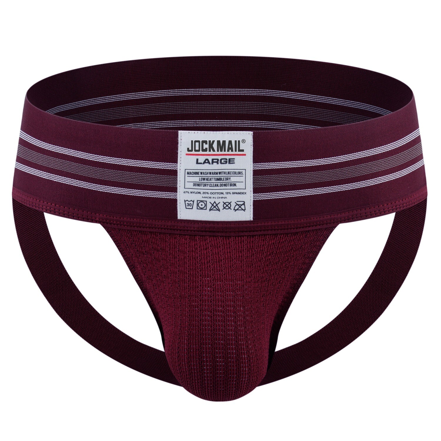 JOCKMAIL Mens Jock Strap Athletic Supporter Sport Underwear Jockstrap Briefs