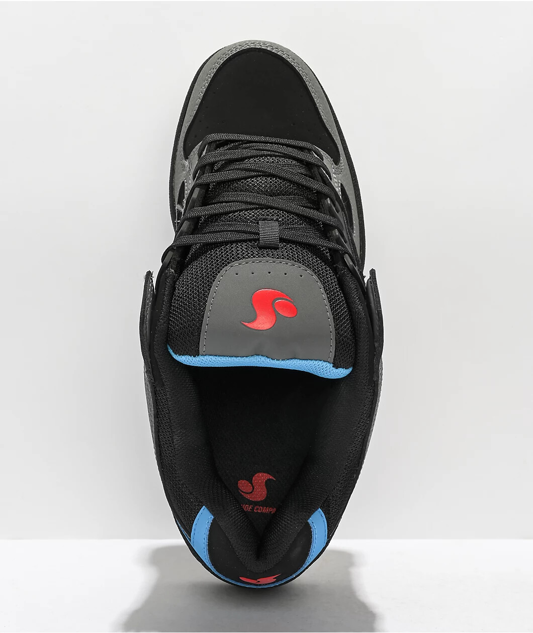 Mens DVS Celsius Skate Shoe Black Charcoal