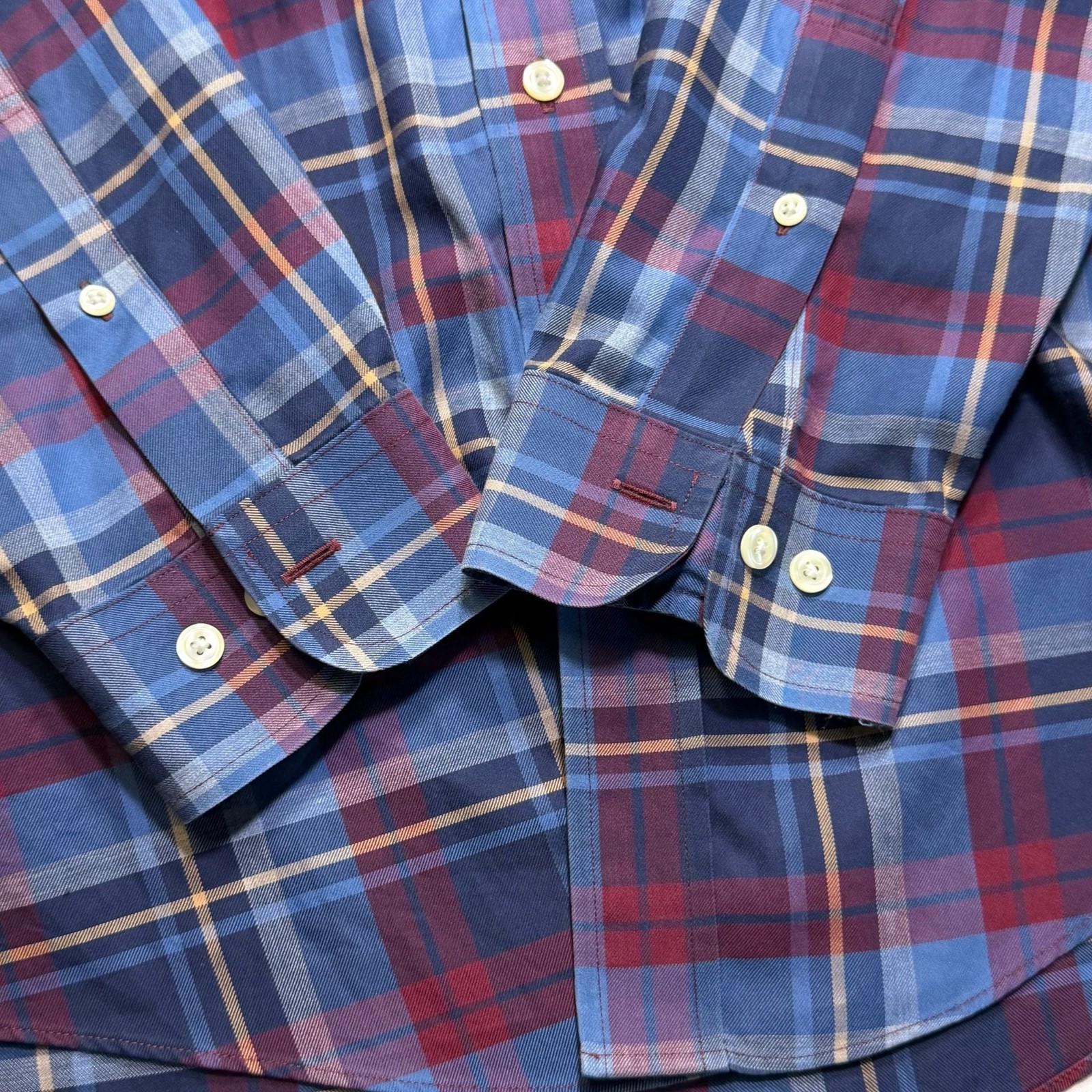 Brooks Brothers 1818 Regent Fit Non-Iron Plaid Button-Down Shirt