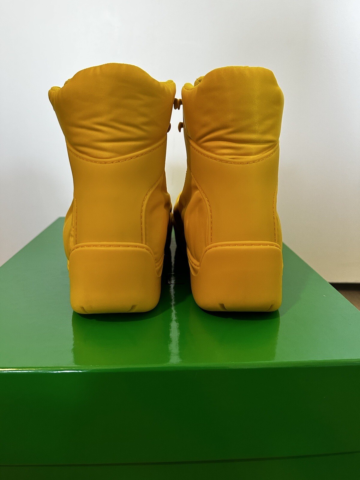 Bottega Veneta The Puddle Bomber Rubber Boot Size 41
