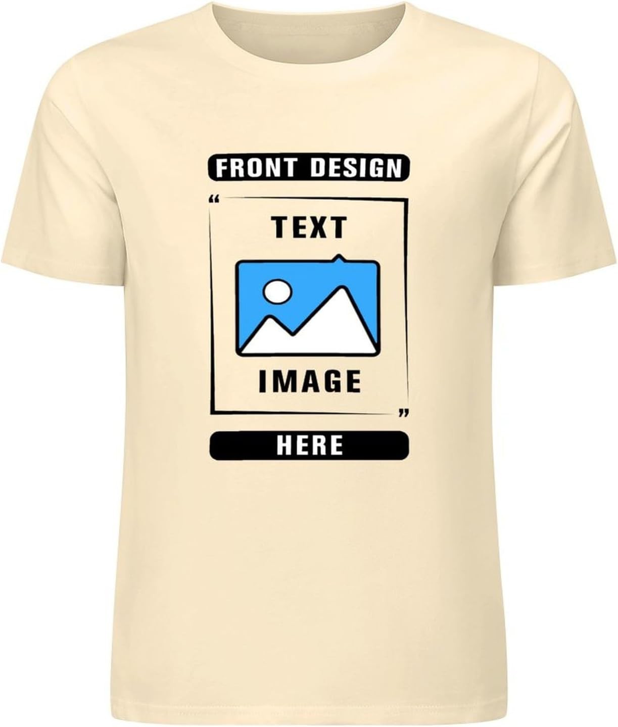 Custom T-Shirt, Add Your Own Text Image Photo,Customized Gift for Birthday