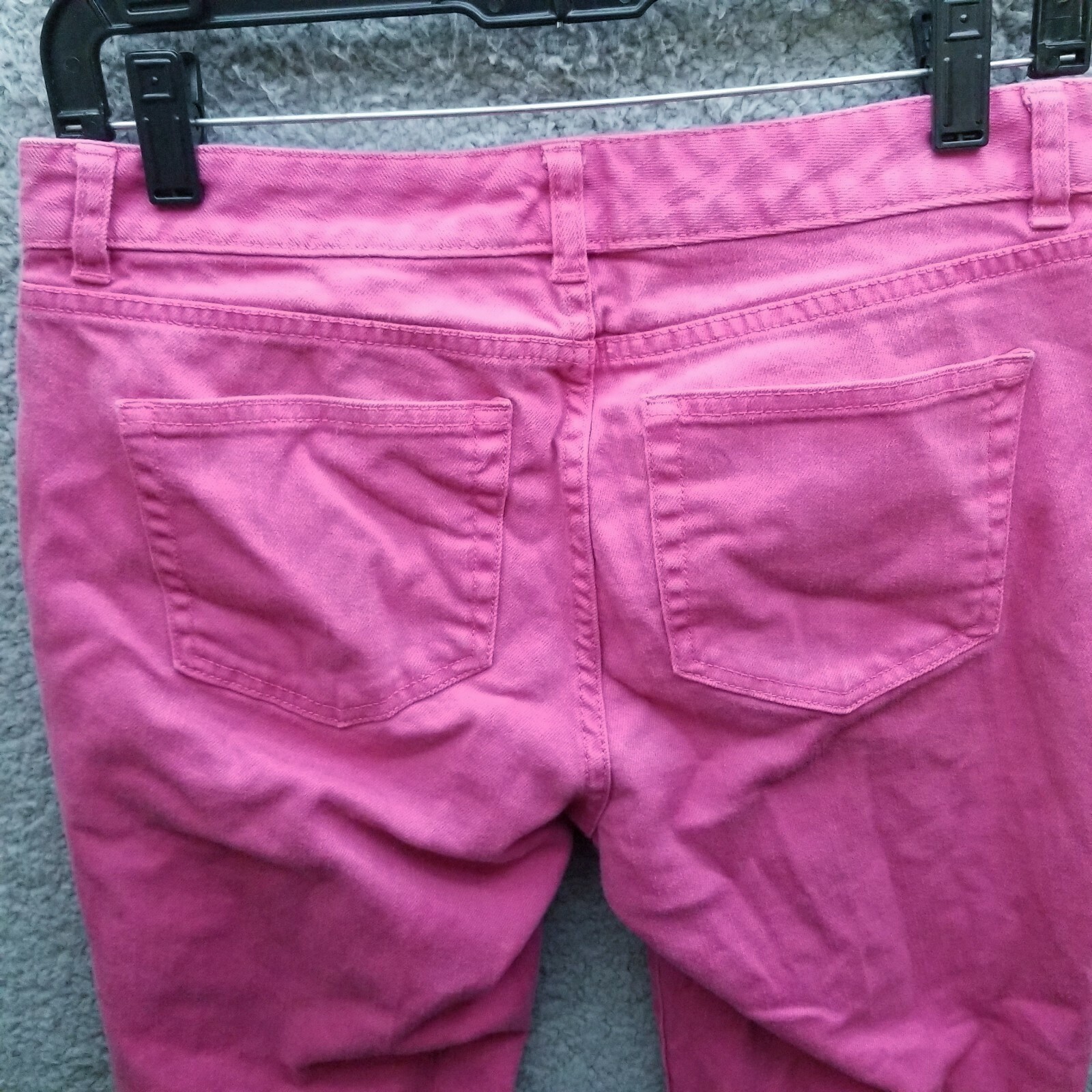 Chaps Women’s Madden 6 Pink Jeans 97% Cotton 3% Elastane 31.5″ 30.5″ 8.5″
