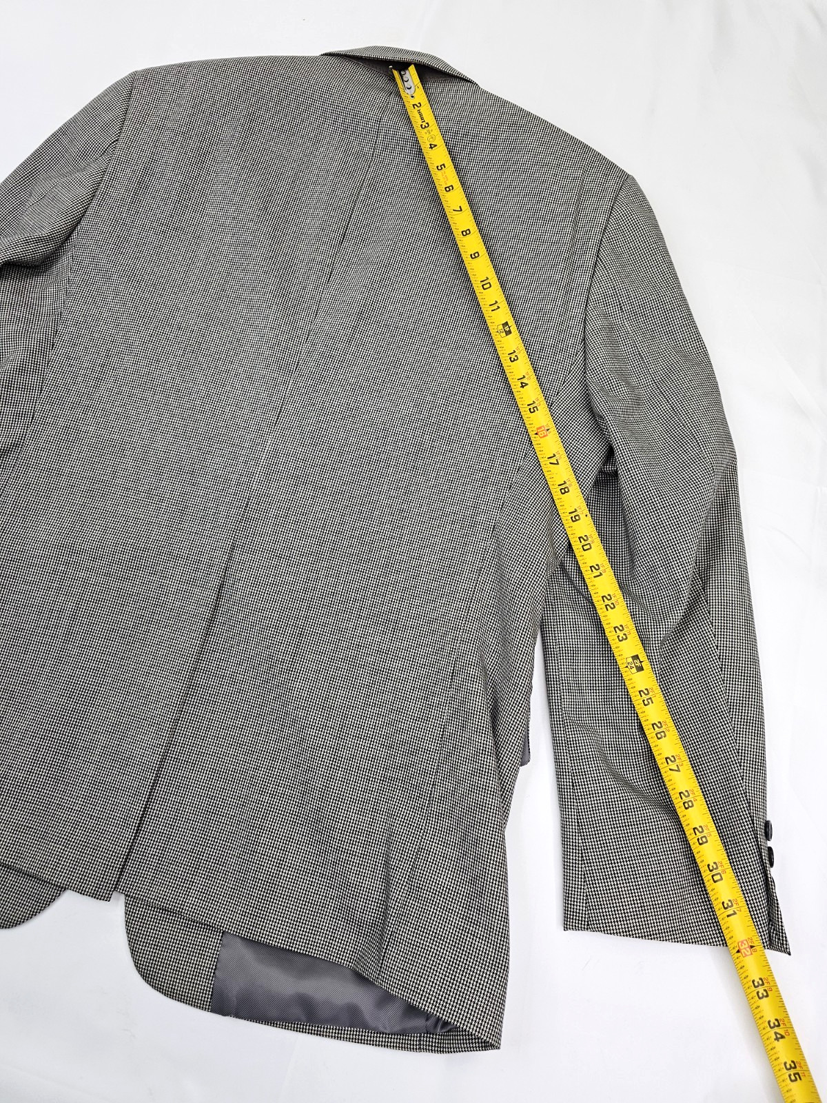 Sturbridge Classics Worsted Wool 2 Pc Suit Jacket 42R Pants 38R x 31 Houndstooth