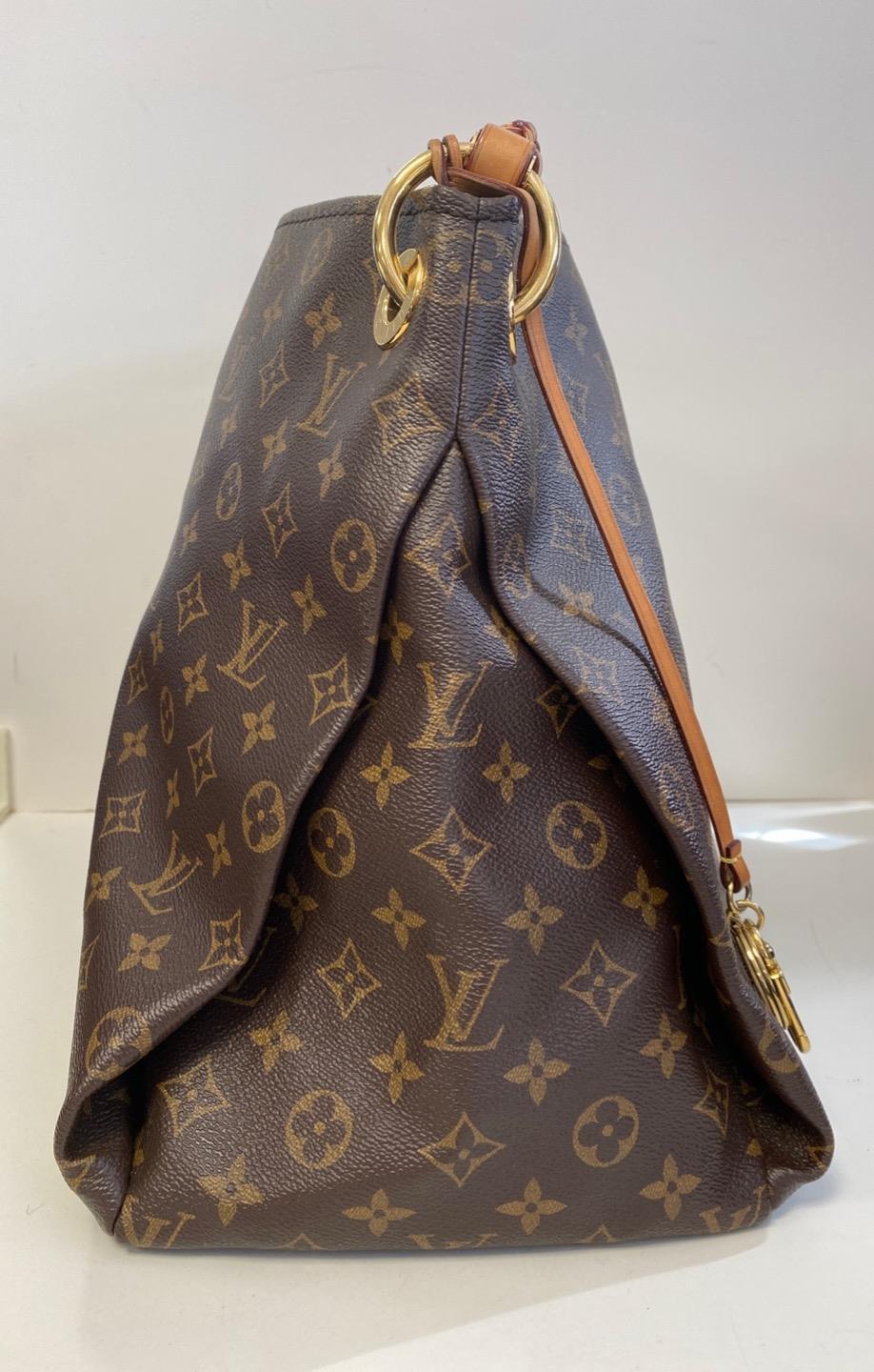 Authentic Louis Vuitton Monogram Artsy MM Shoulder Bag