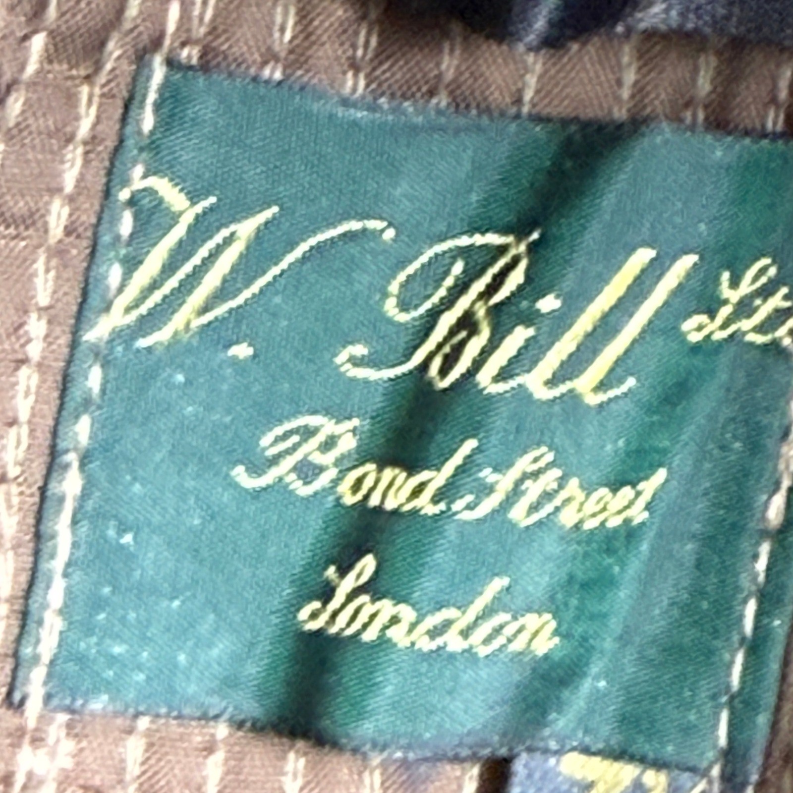 David Hanna & Sons W Bill Ltd Wool Tweed Bucket Hat Brown Multi Made in Ireland