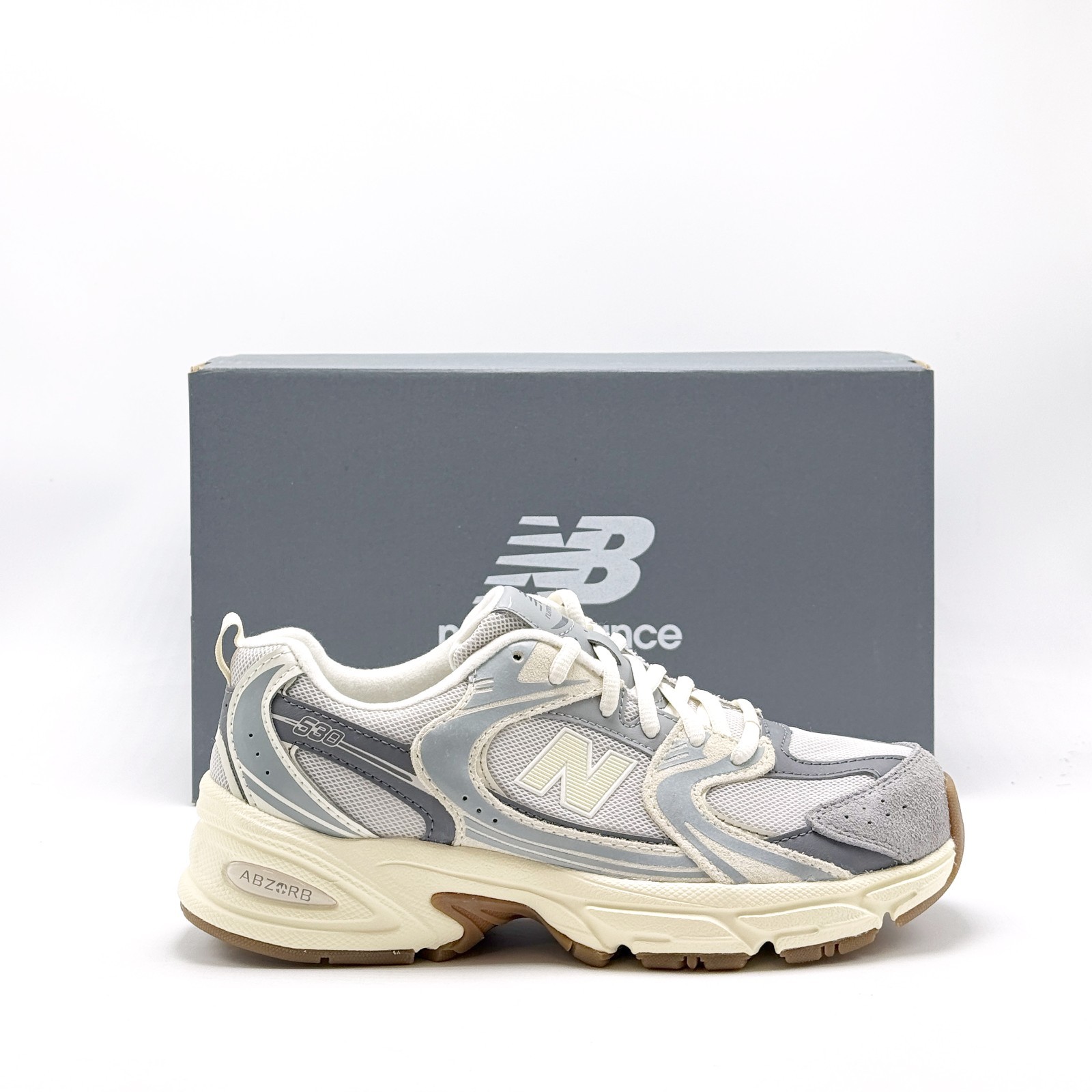 *NEW* Youth Big Kids New Balance 530 Casual Sneakers GREY (GR530UK) 👍