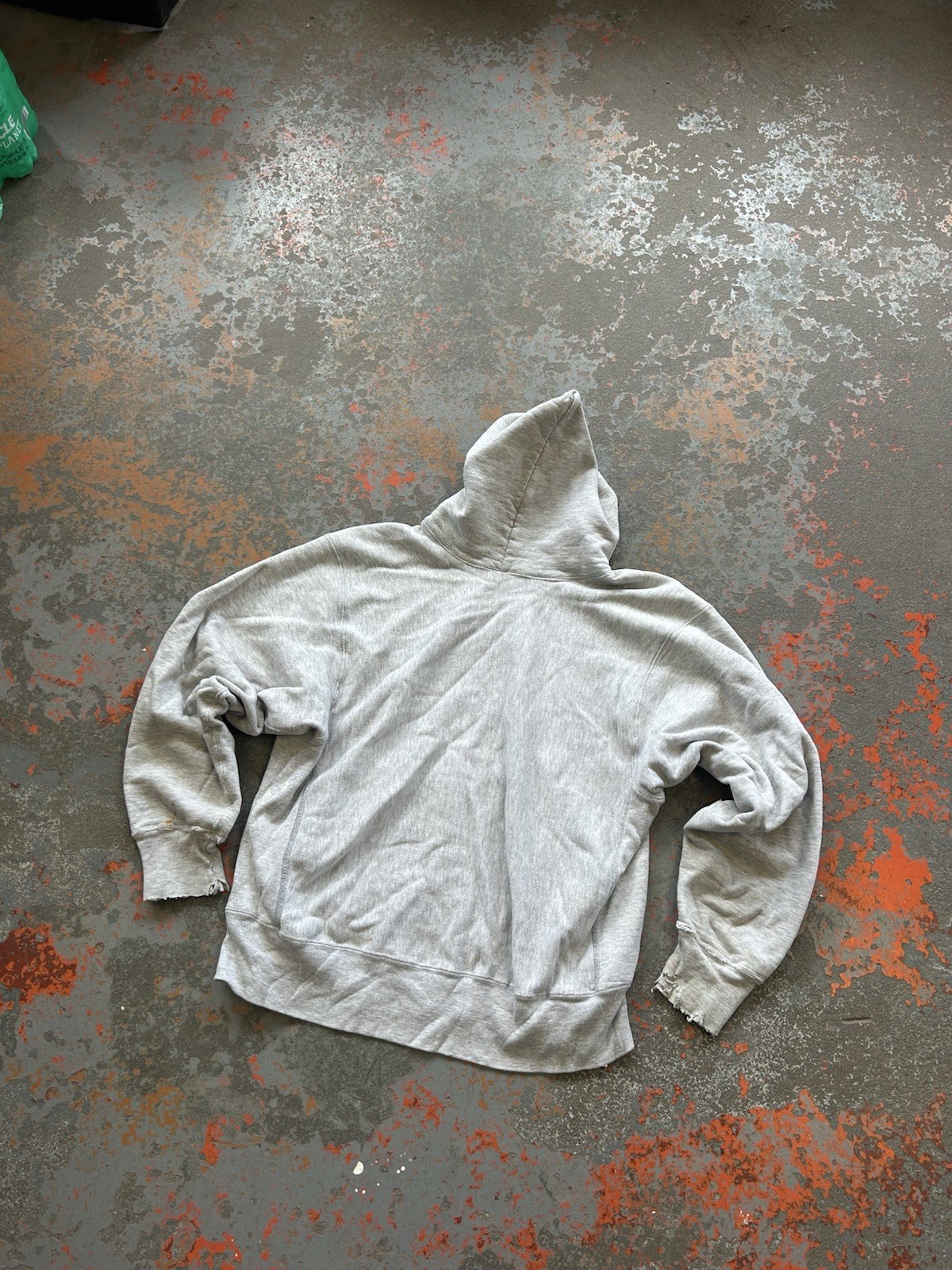 Vintage 80s Champion Reverse Weave Hoodie Syracuse College After Hood Warmup Lg