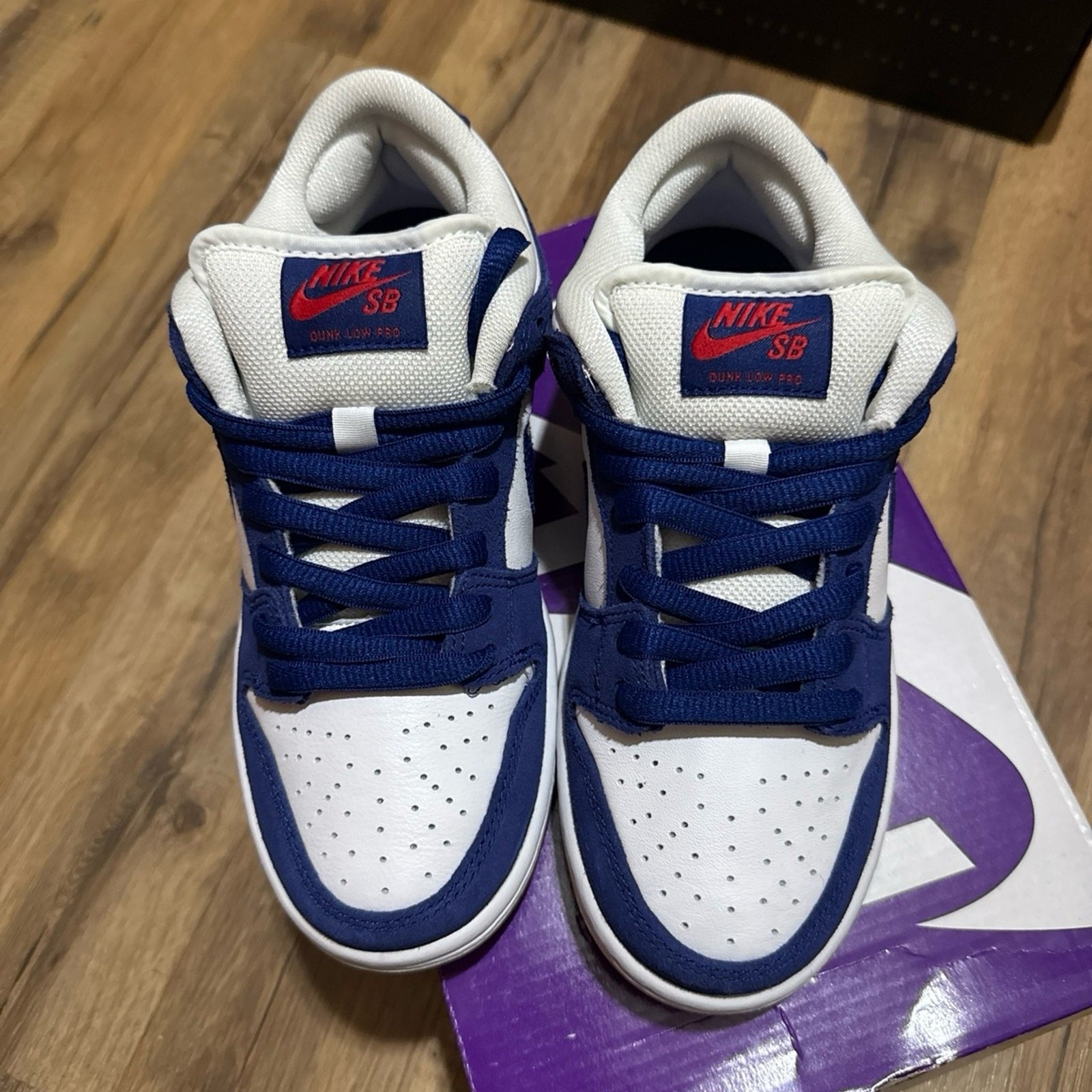 Nike SB Dunk Low Los Angeles Dodgers Deep Royal Blue DO9395-400 Size 4