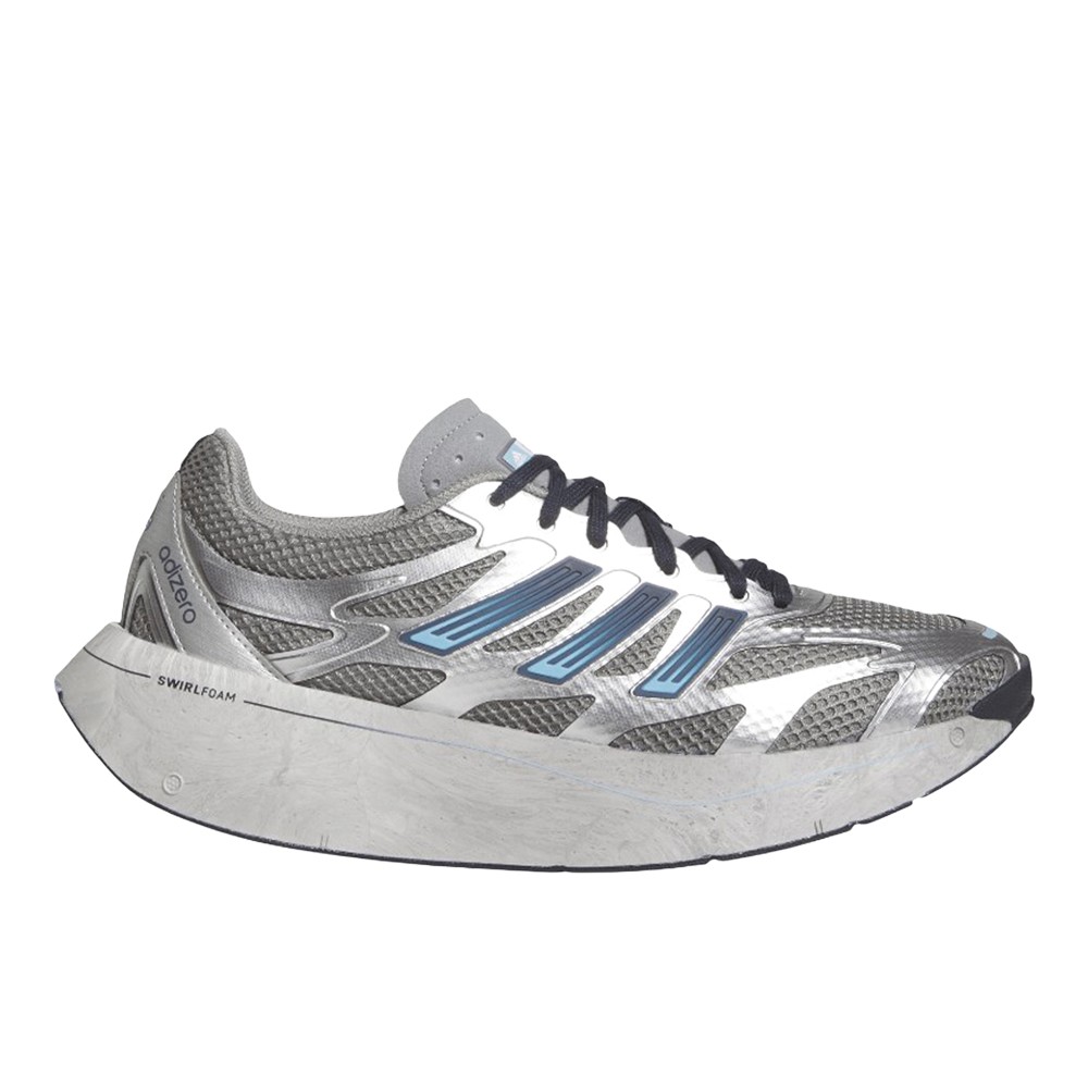adidas Adizero Aruku Lace Up Mens Grey, Silver Sneakers Casual Shoes JS0052
