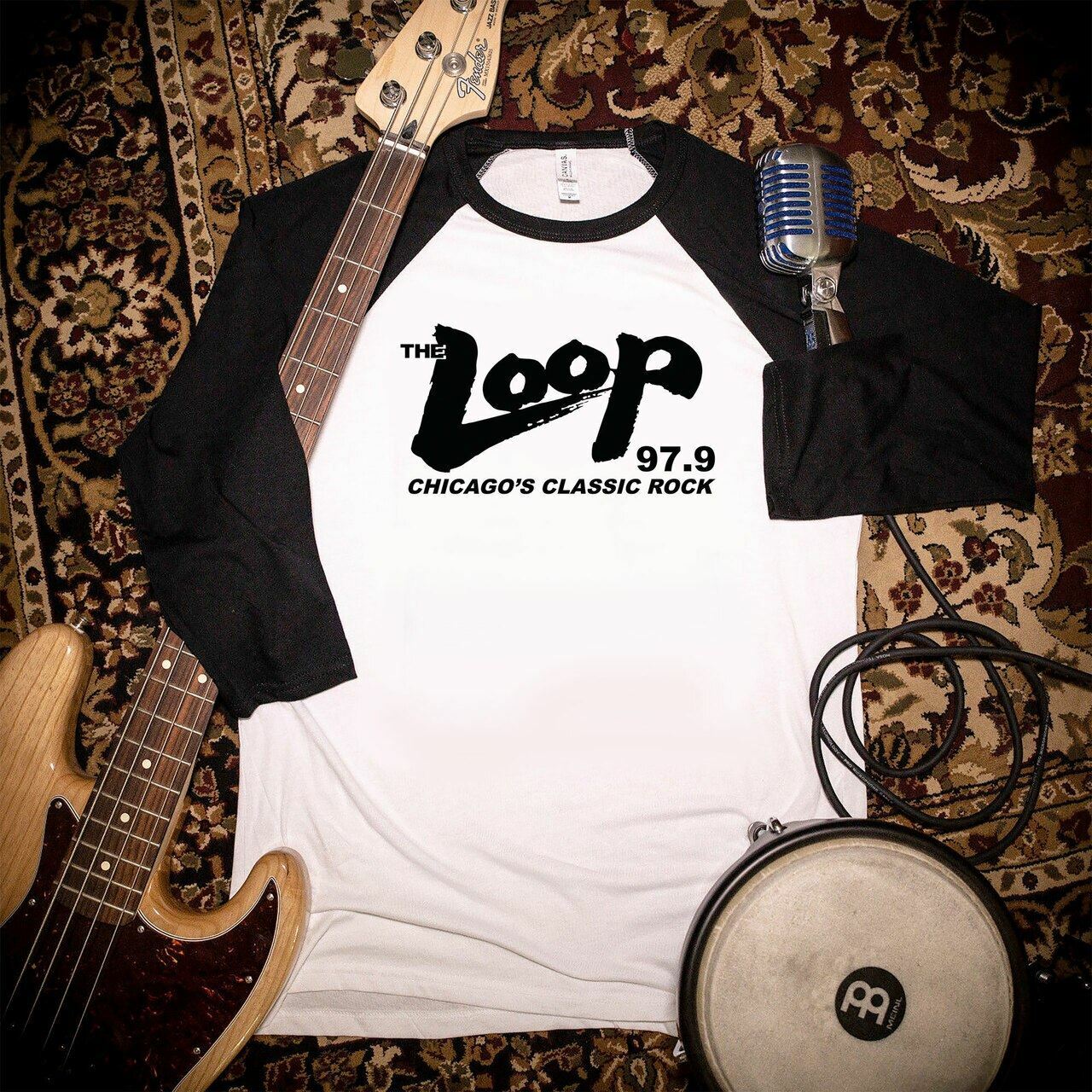 The Loop 97.9 – Chicago’s Rock Station (Black Design) – Super Soft Ragland