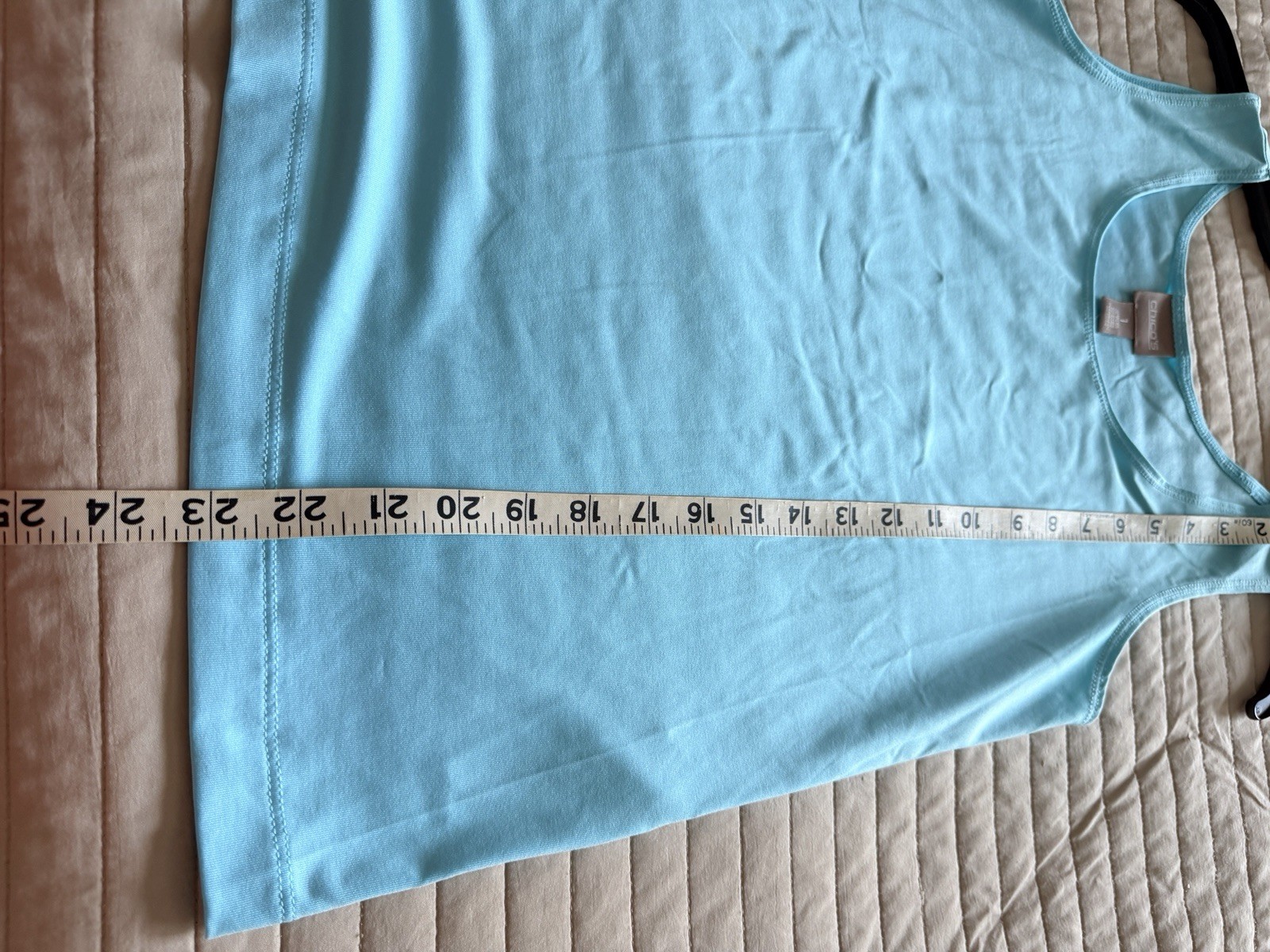 Chico’ Linen Like Fabric Zip Front Women’s Top Size New with tags