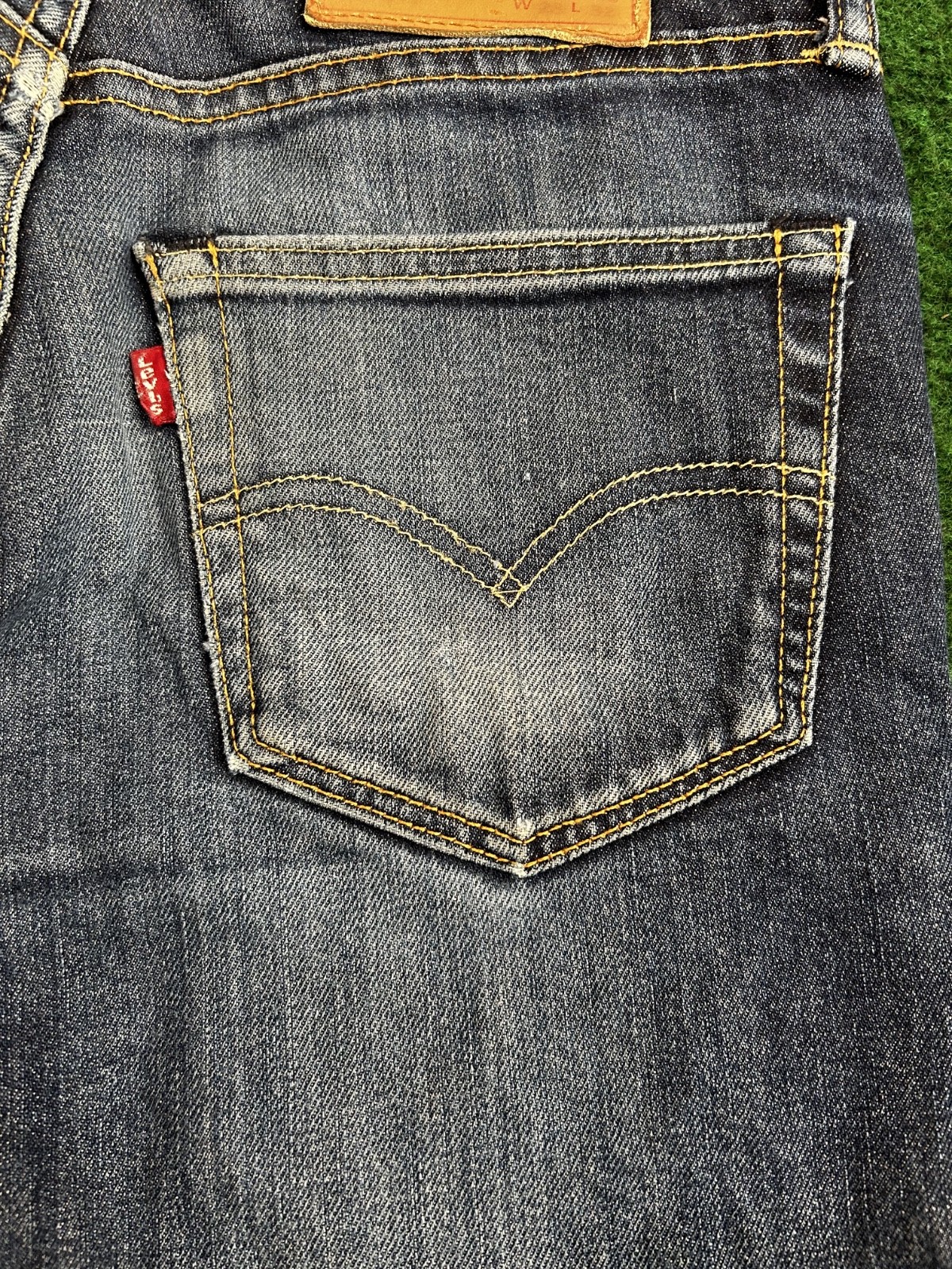 Levi’s 511 Grey Stonewashed Vintage Denim Slim Fit Jeans