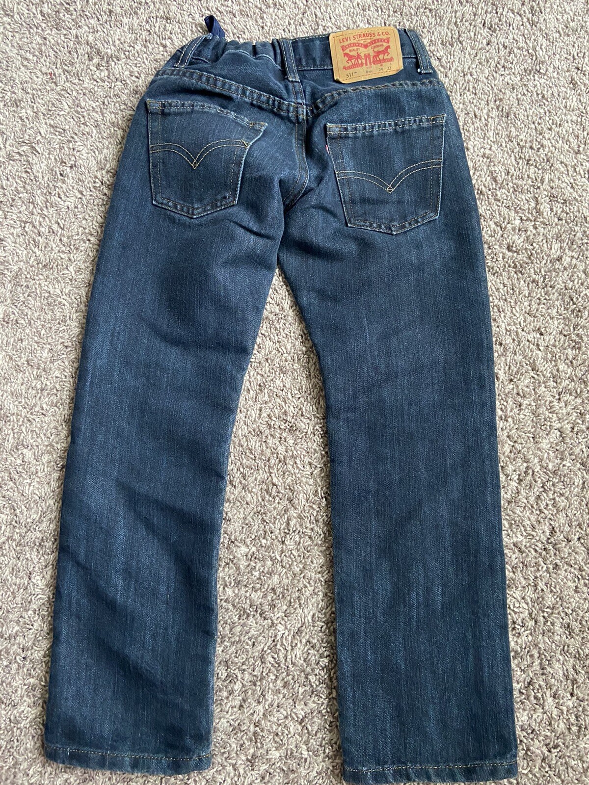 Boys Levi’s 511 Slim Size 8 reg W24 L22