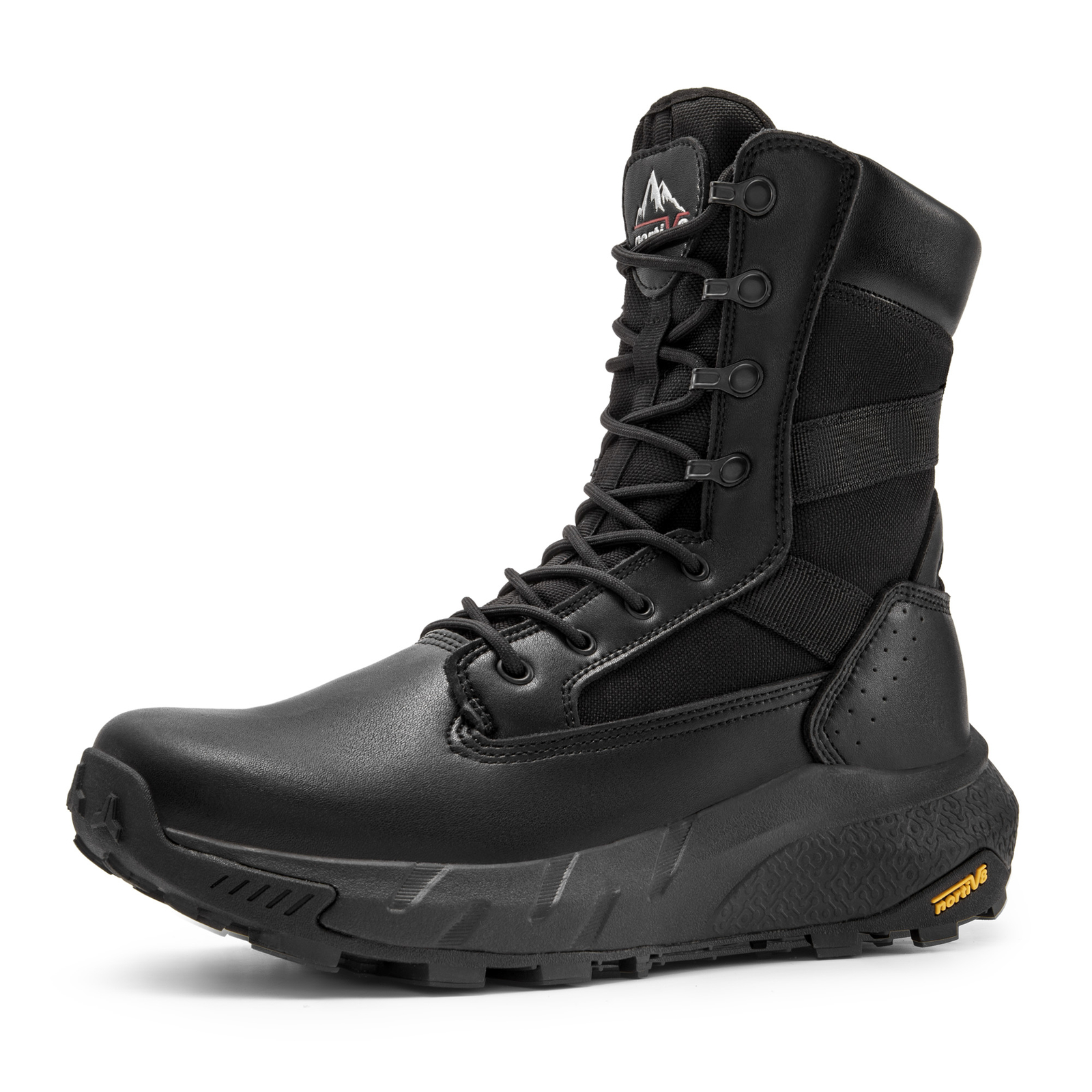 NORTIV 8 Men’s Tactical Boots Lightweight Military Hiking Boots Wide Size 6.5-14