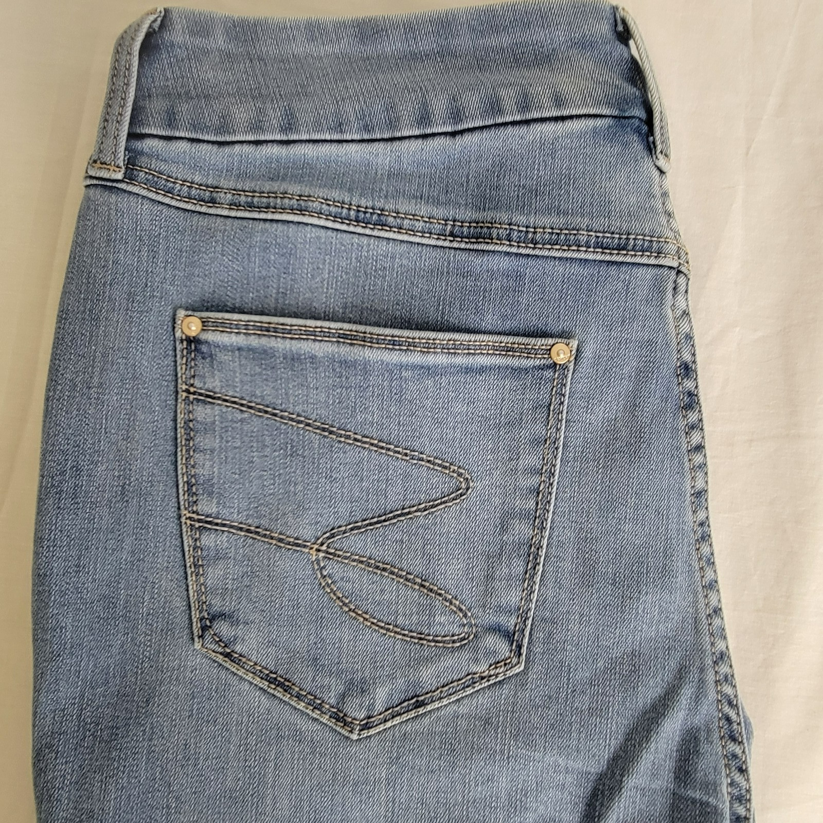 Seven7 Tummyless High Rise Comfy Stretch Skinny Jean Womens SZ 10 MARTINIQUE