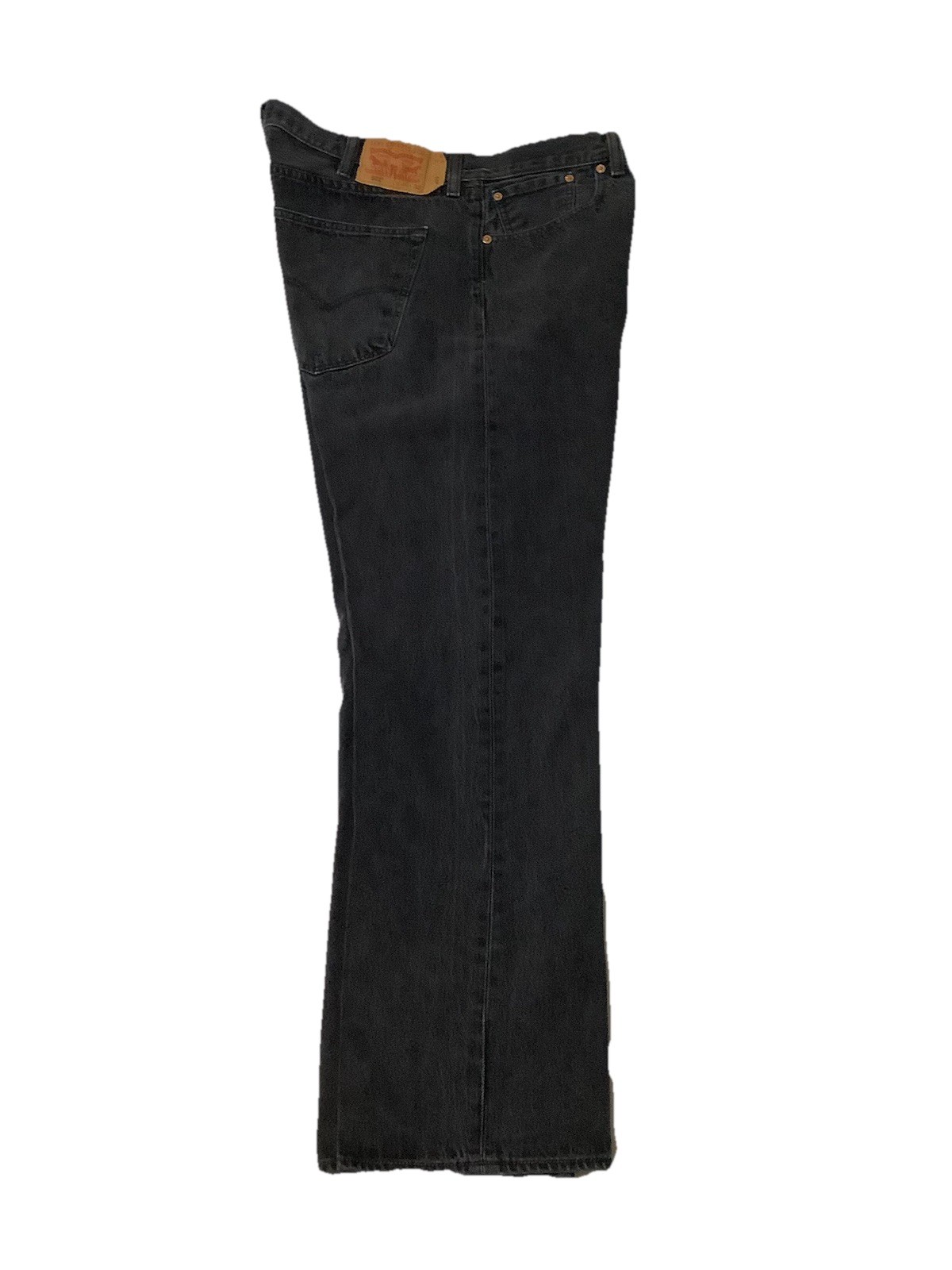 Levi’s 501 Original Fit Dark Wash Button Fly Denim Blue Mens Jeans 40×32