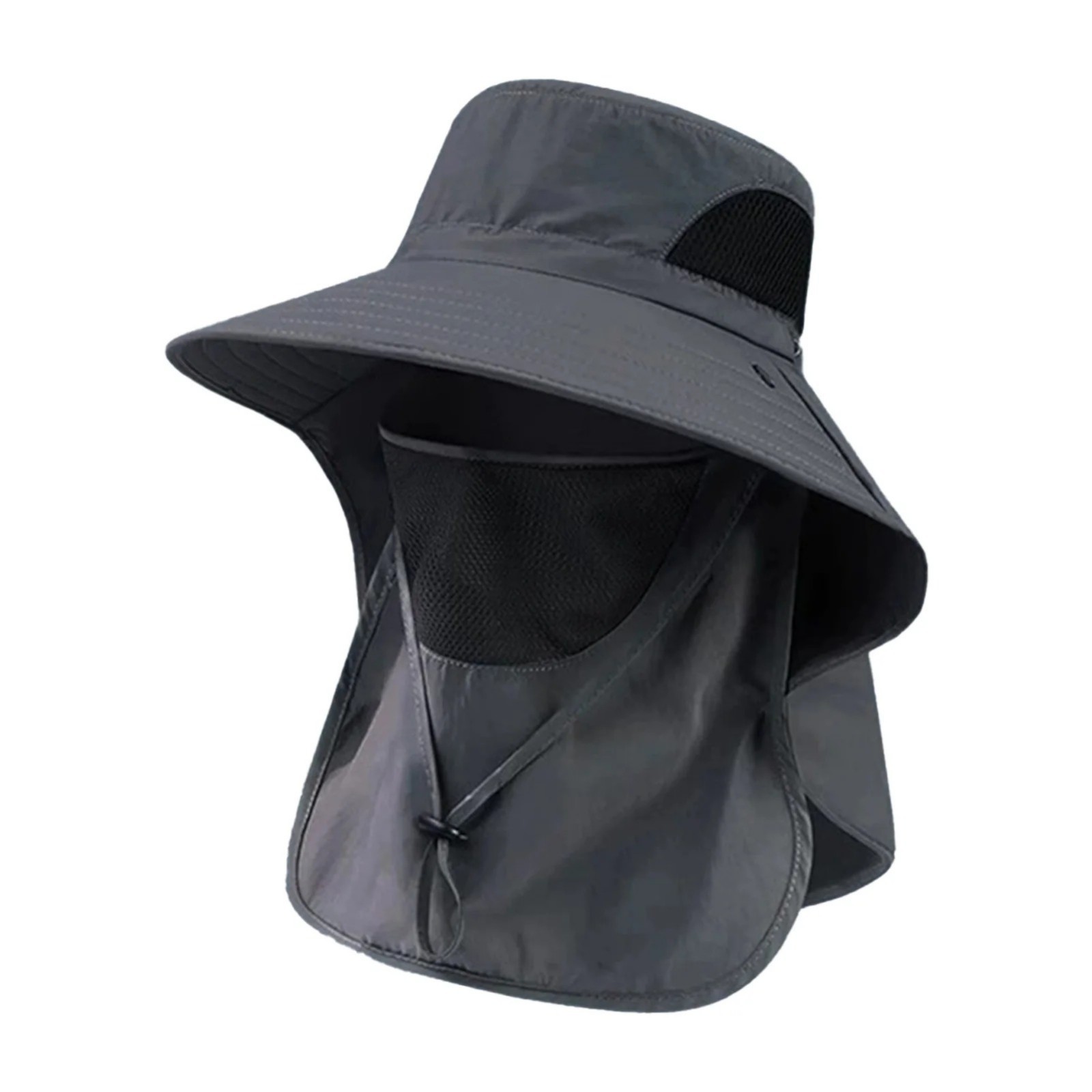 Wide Brim Sun Hat UV Protection Bucket Cap For Hiking Camping Fishing Safari Men