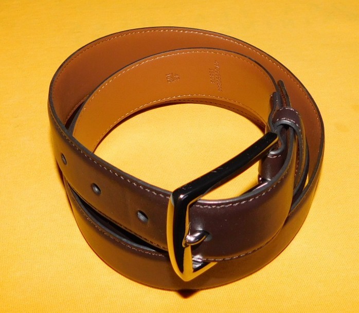 LAUREN RALPH LAUREN BROWN GENUINE LEATHER BELT SIZE 42/105cm..